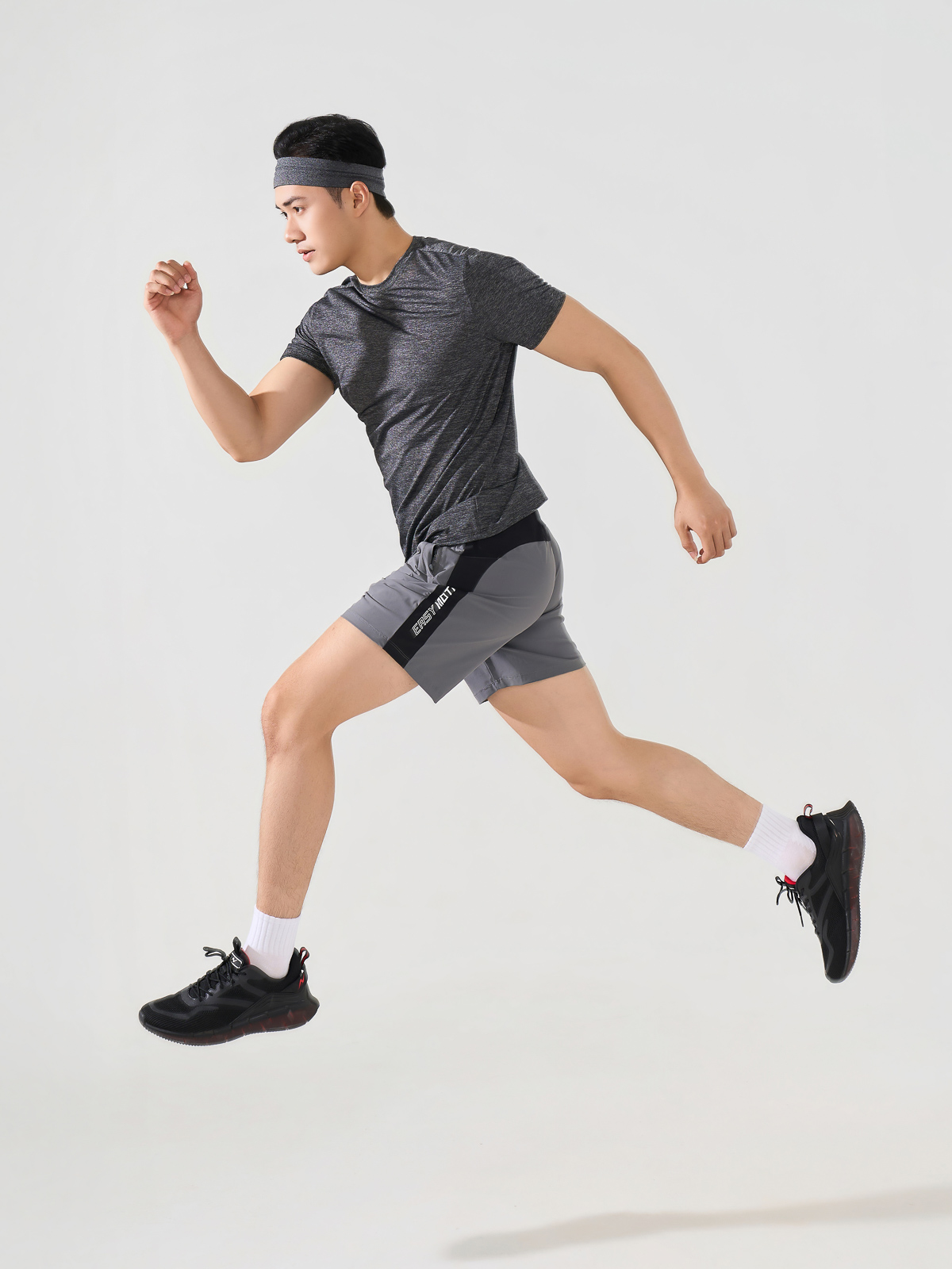 Quần Shorts Thể Thao Phối Sườn 6.5inch