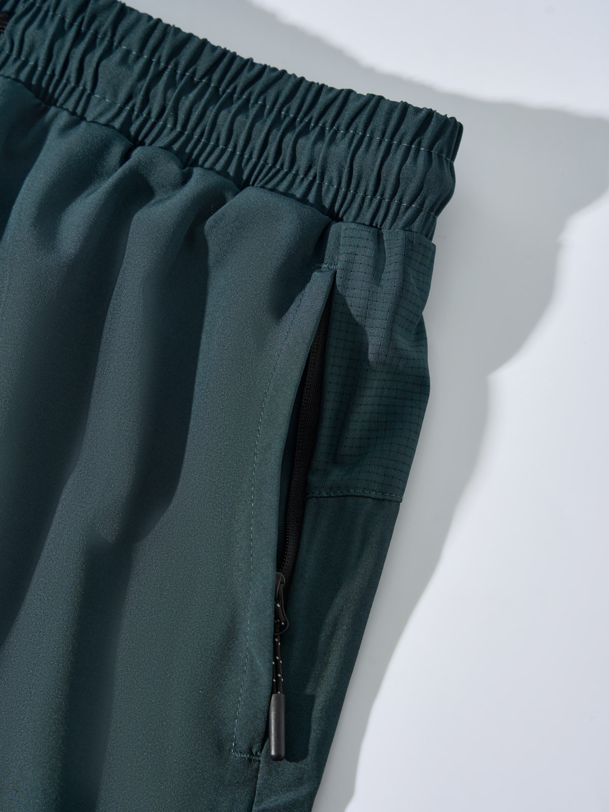 Quần Shorts Thể Thao Nam Dáng Ngắn Phối Vải Thoáng Khí