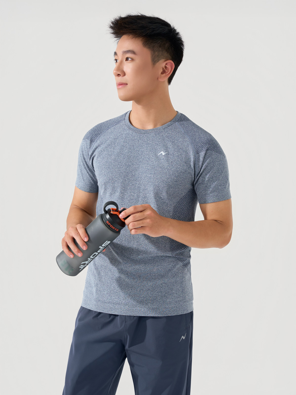 Áo Thun Nam Athleisure Phối Màu