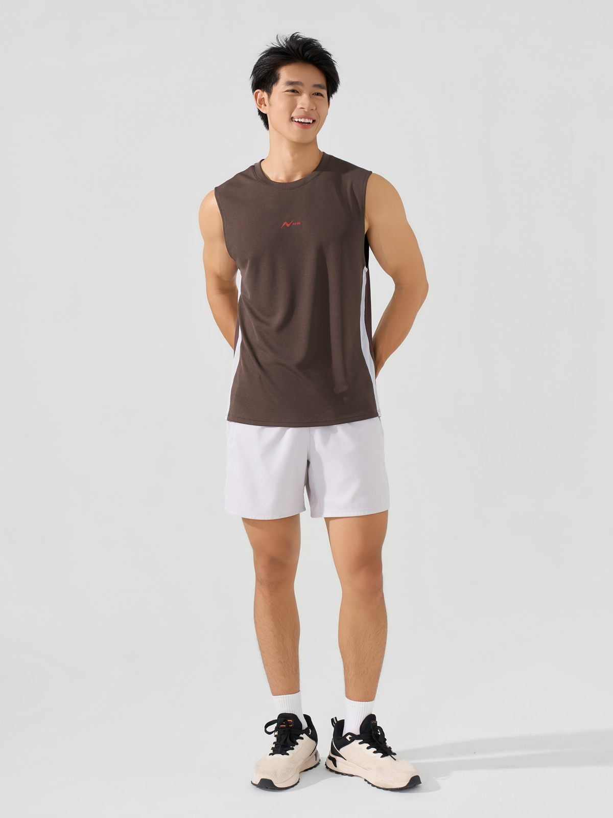 Áo Ba Lỗ Thể Thao Phối Màu Can Chéo