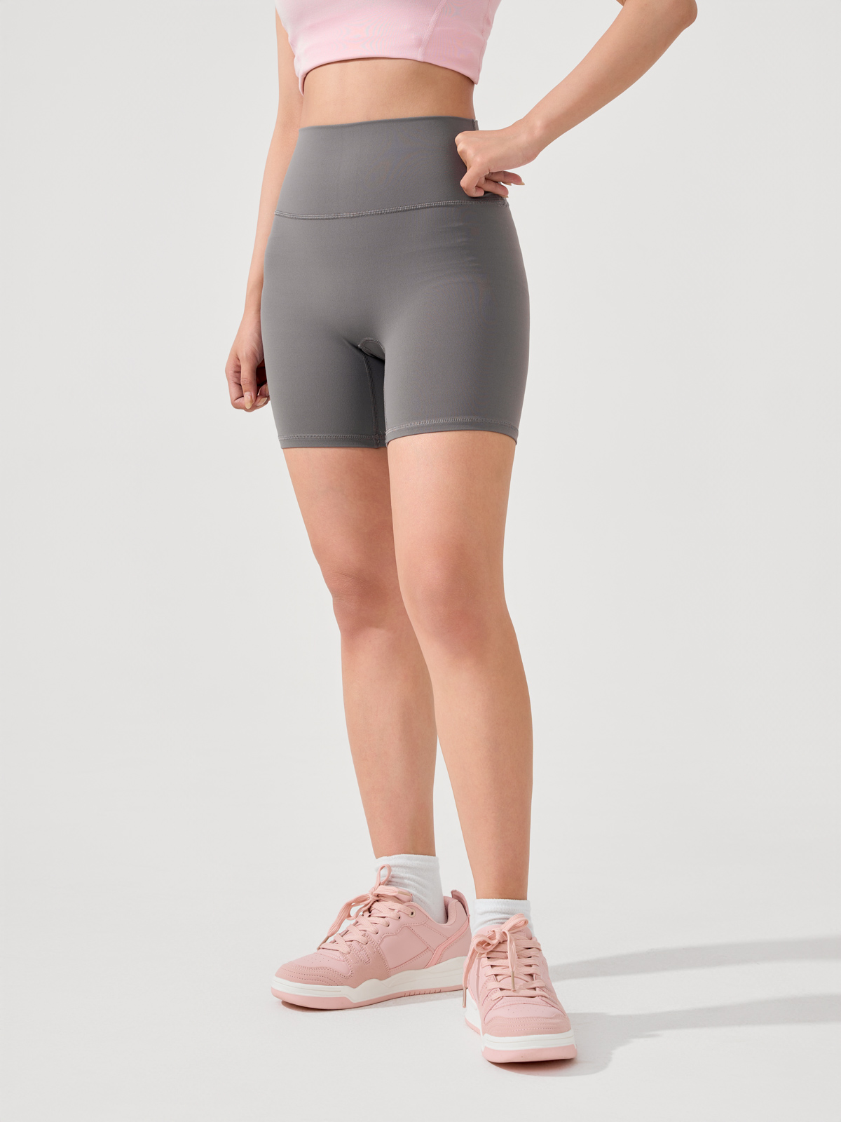 Quần legging đùi nữ siêu co giãn