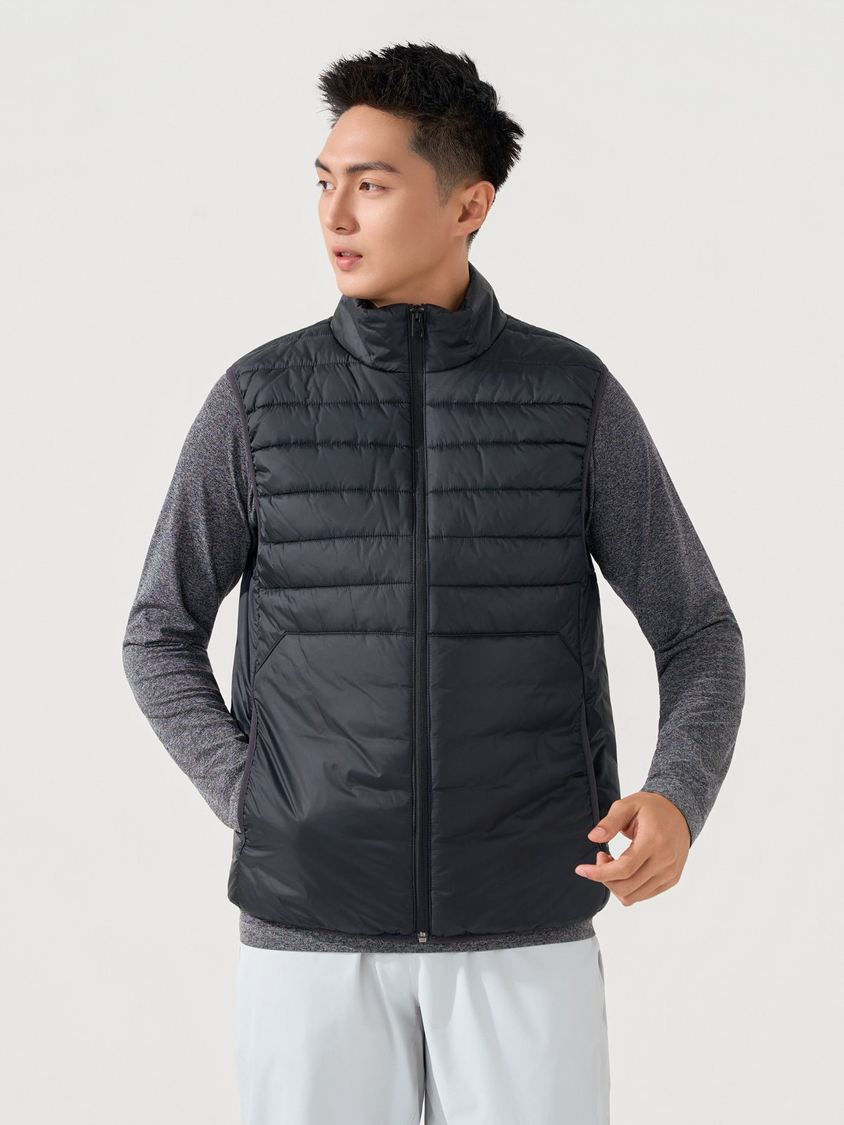 Áo Khoác Gile Phao Nam Athleisure