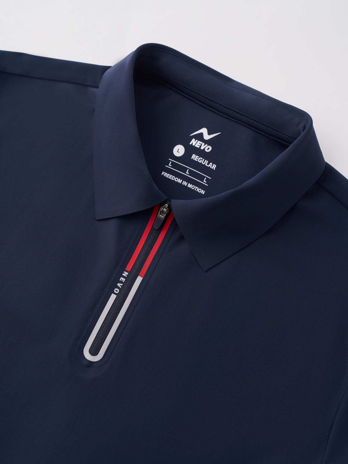 Áo Polo Dáng Suông Trụ Khoá Ép Seam