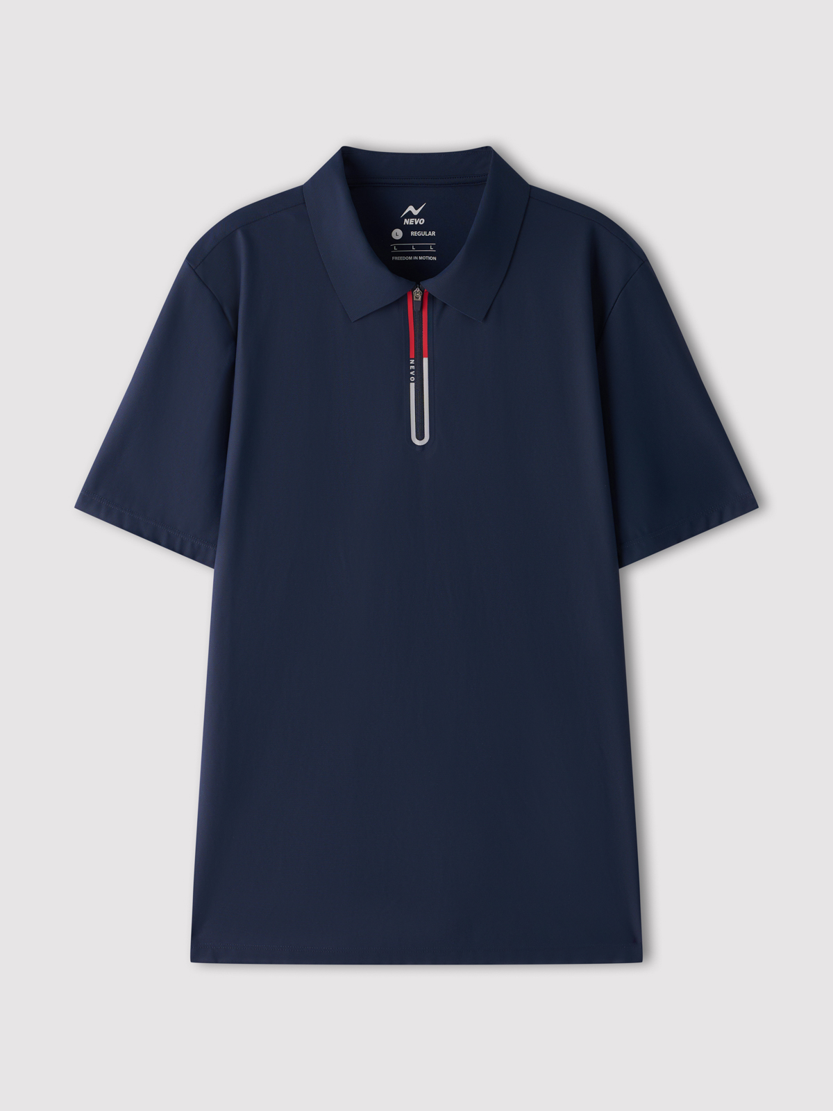 Áo Polo Dáng Suông Trụ Khoá Ép Seam