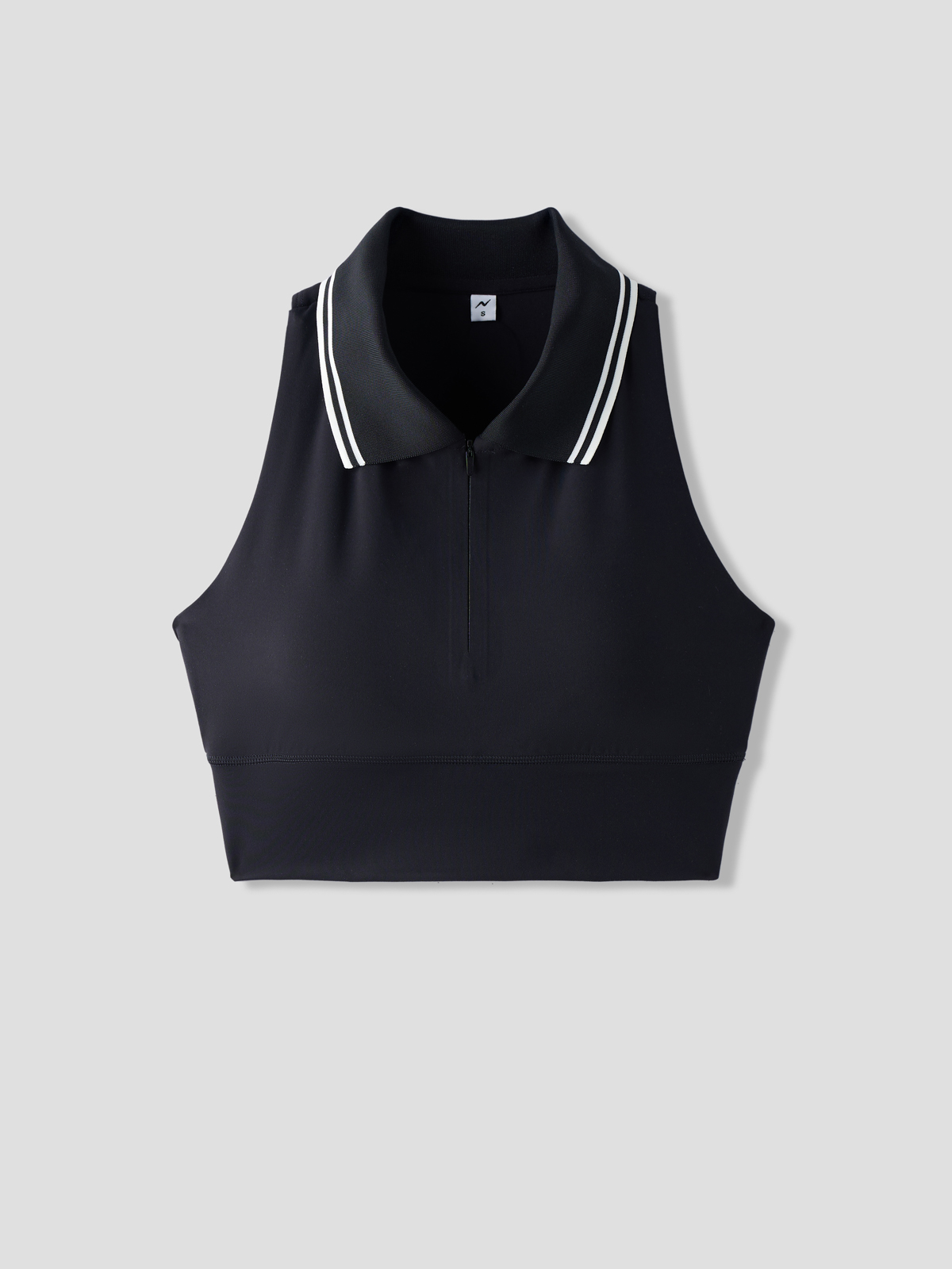 Áo Ba Lỗ Cổ Polo Bo Kẻ