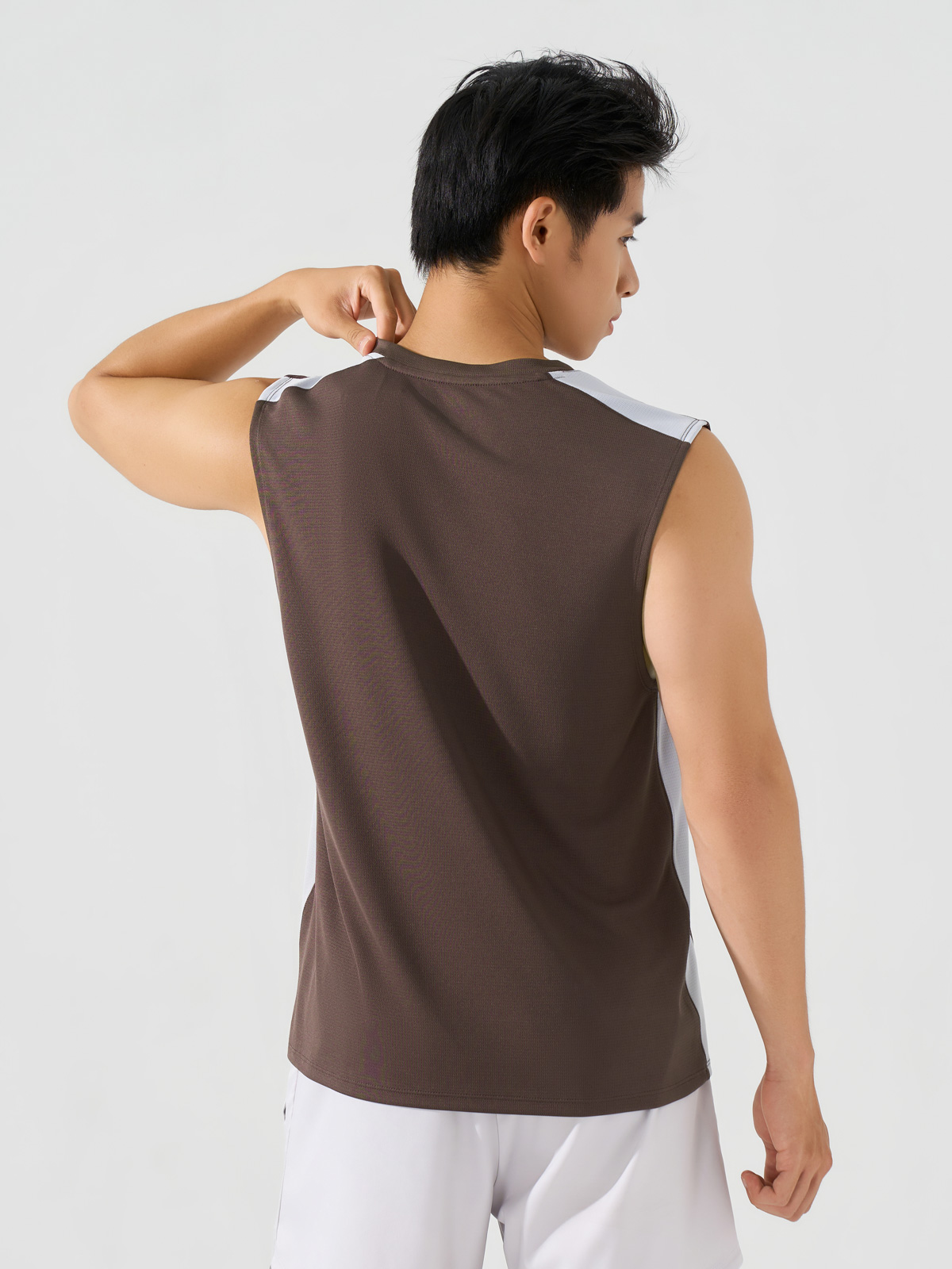 Áo Ba Lỗ Thể Thao Phối Màu Can Chéo