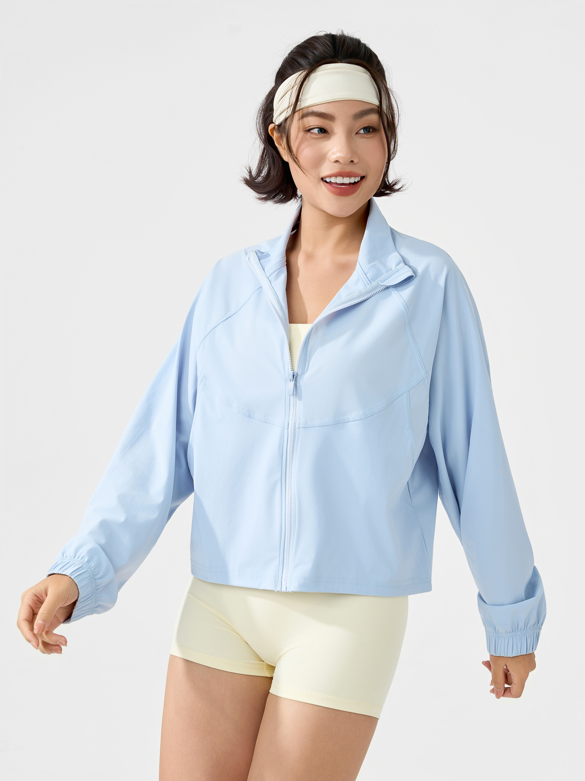 Áo khoác thể thao siêu co giãn thời trang cho nữ