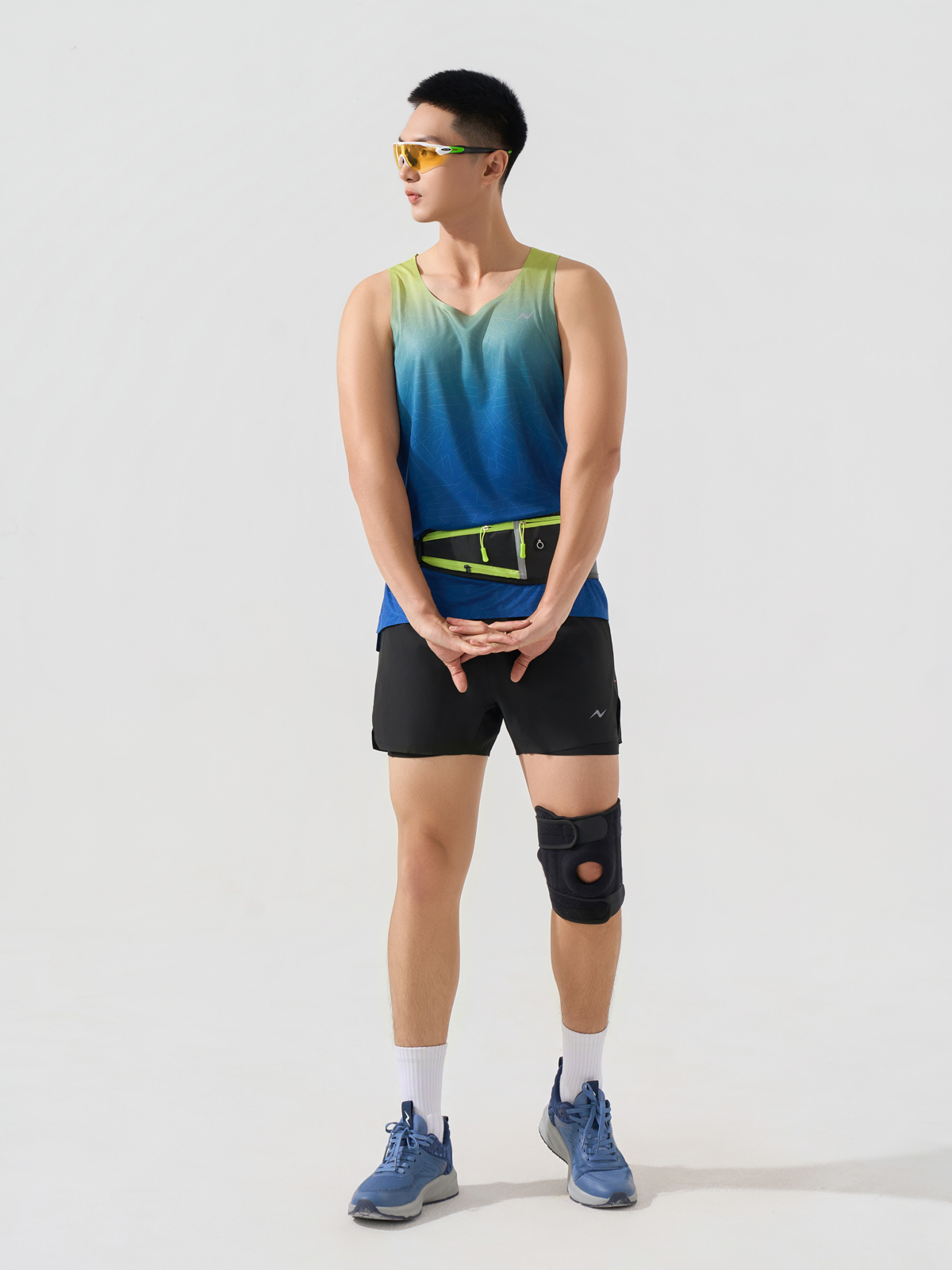 Áo Ba Lỗ Thể Thao Nam In Tràn Running