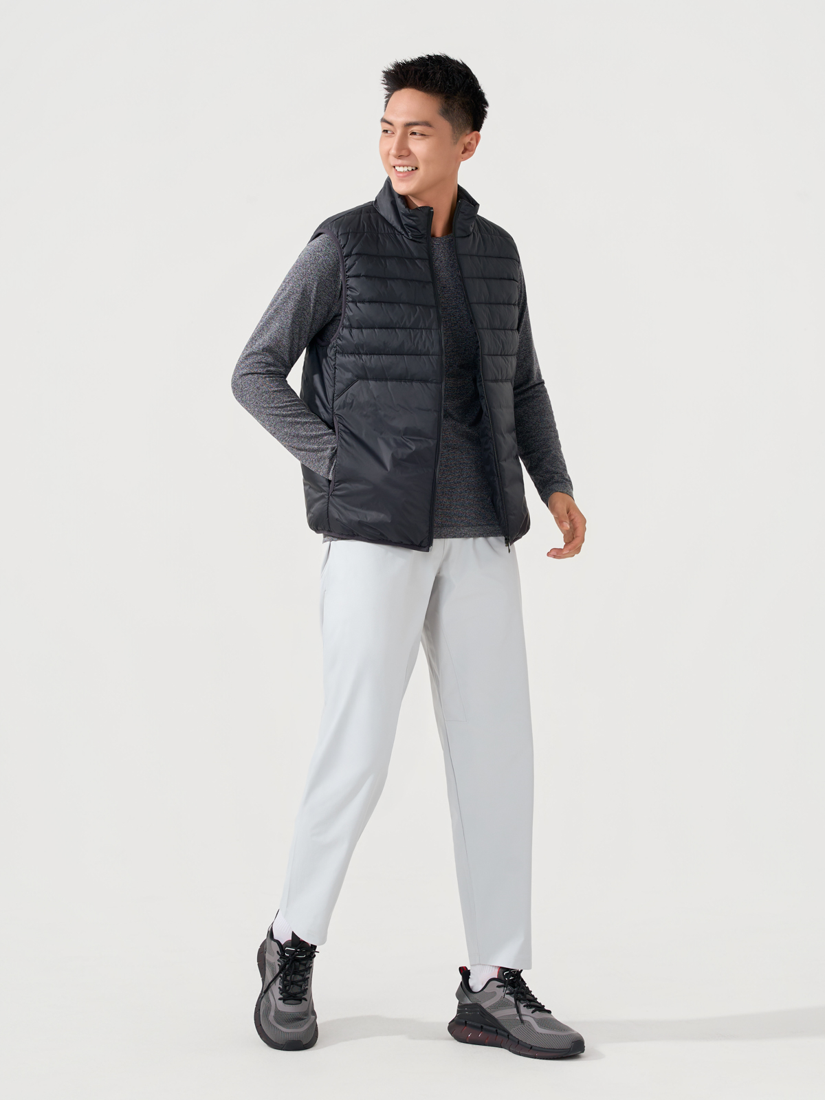 Áo Khoác Gile Phao Nam Athleisure