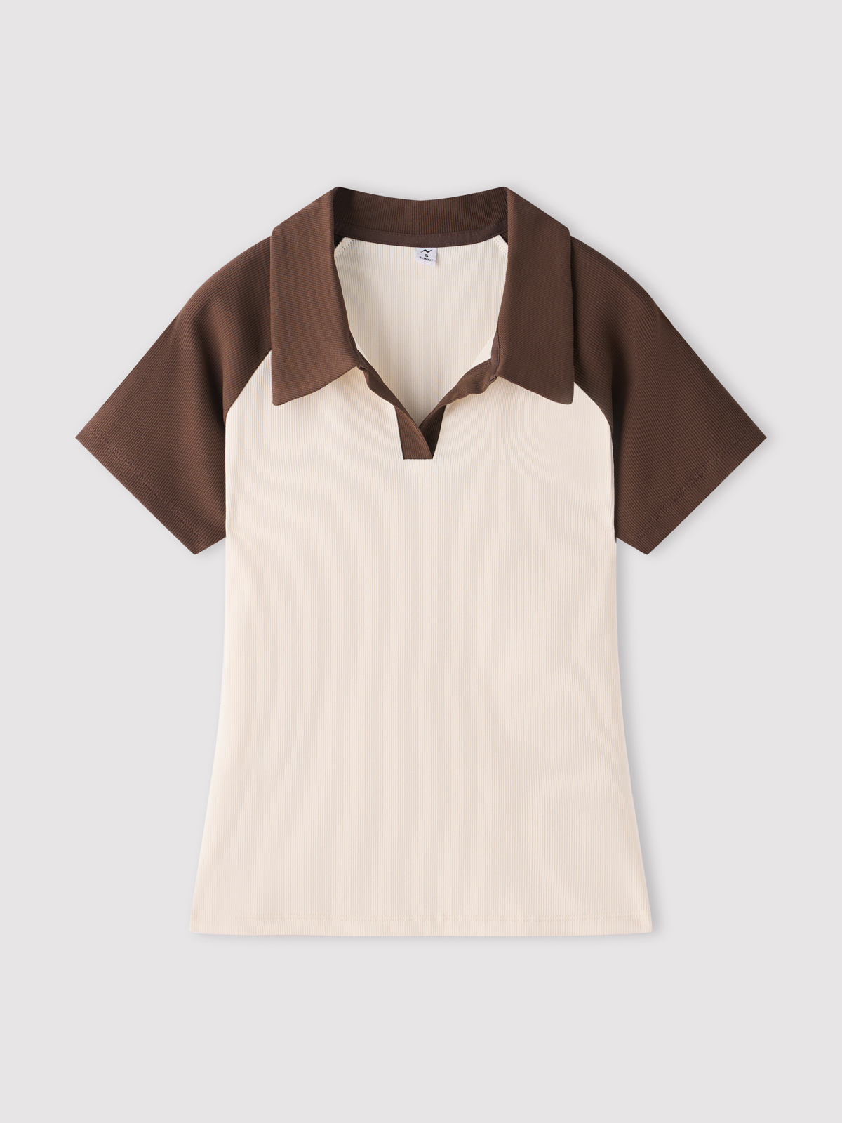 Áo Polo Nữ Slimfit Tay Raglan