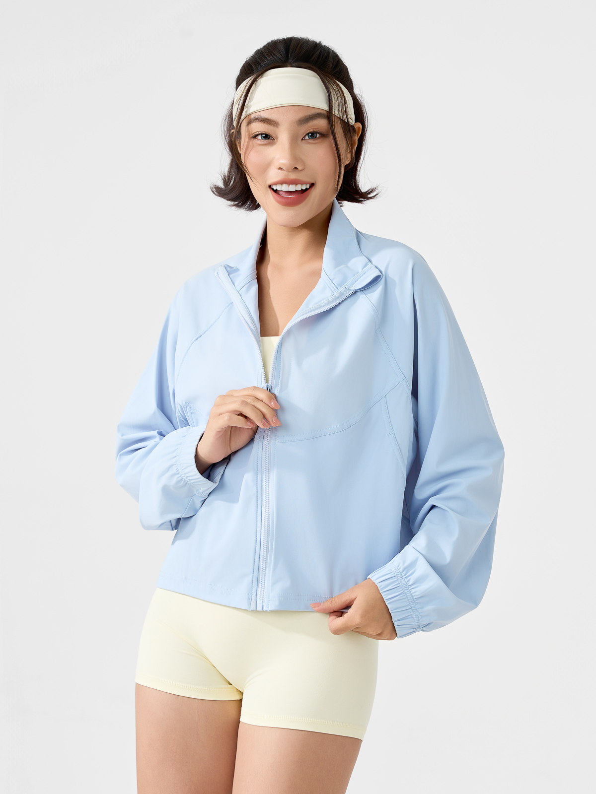 Áo khoác thể thao siêu co giãn thời trang cho nữ