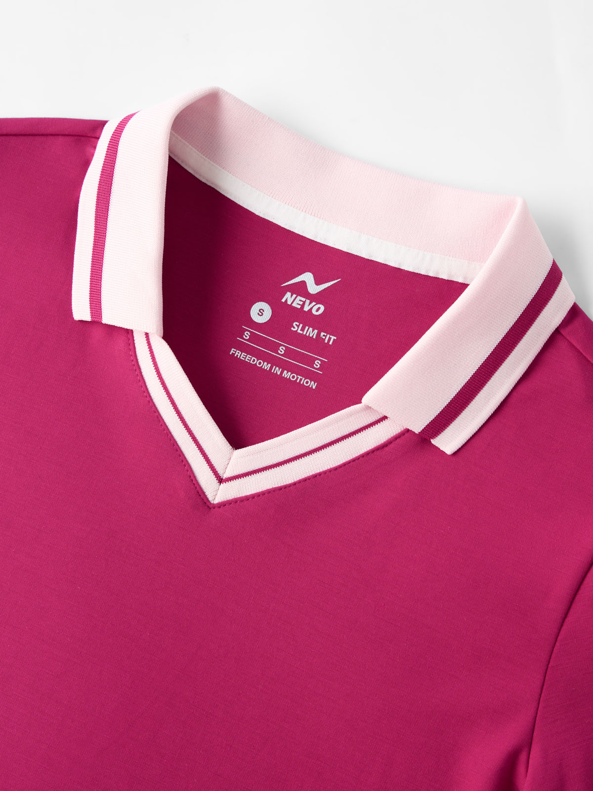 Áo Polo Cổ V Phối Màu