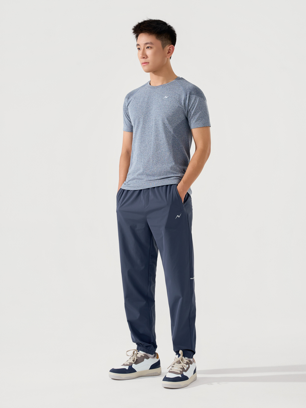 Áo Thun Nam Athleisure Phối Màu