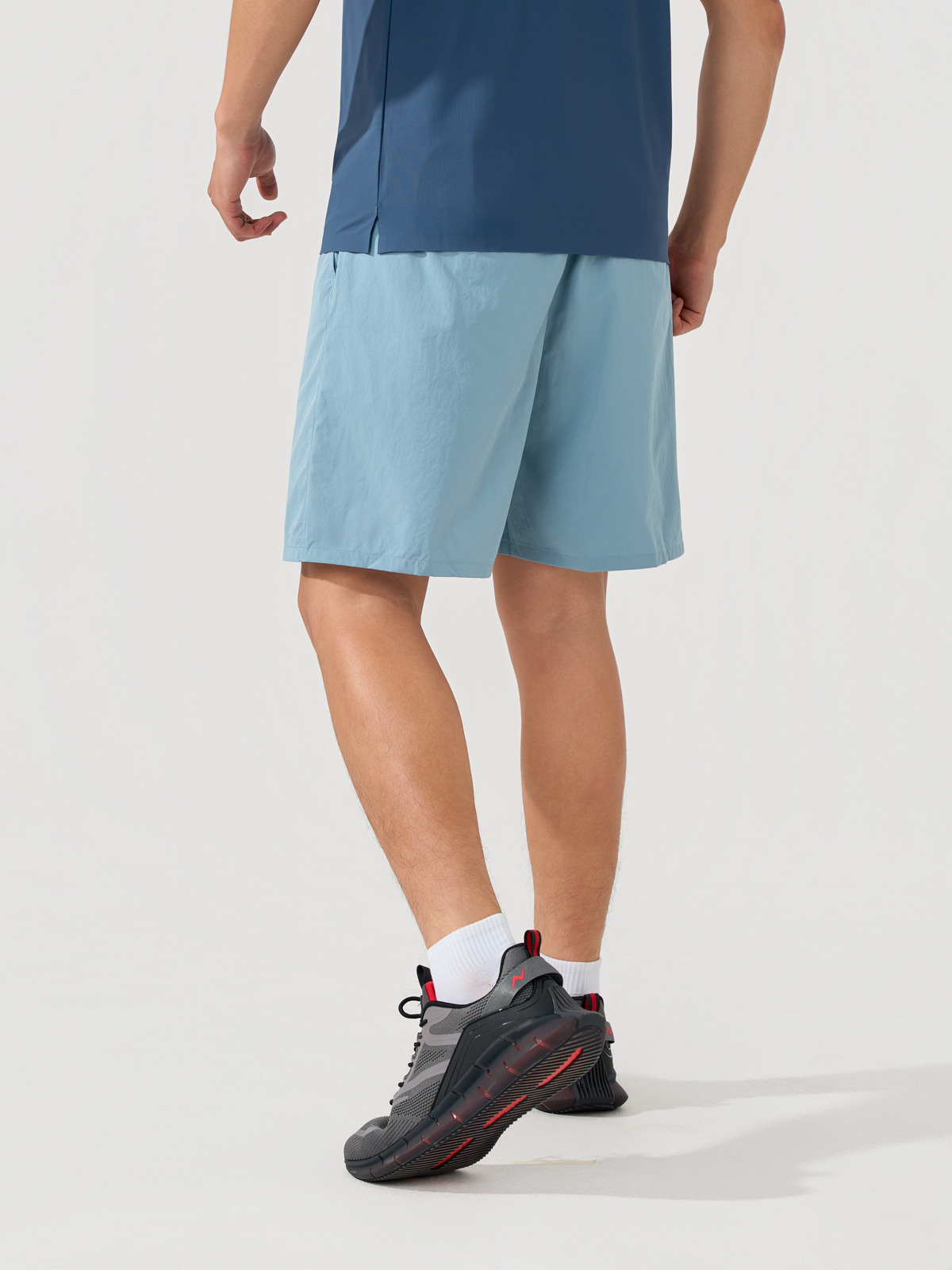 Quần Shorts Gió Thể Thao Nam Chun Ẩn