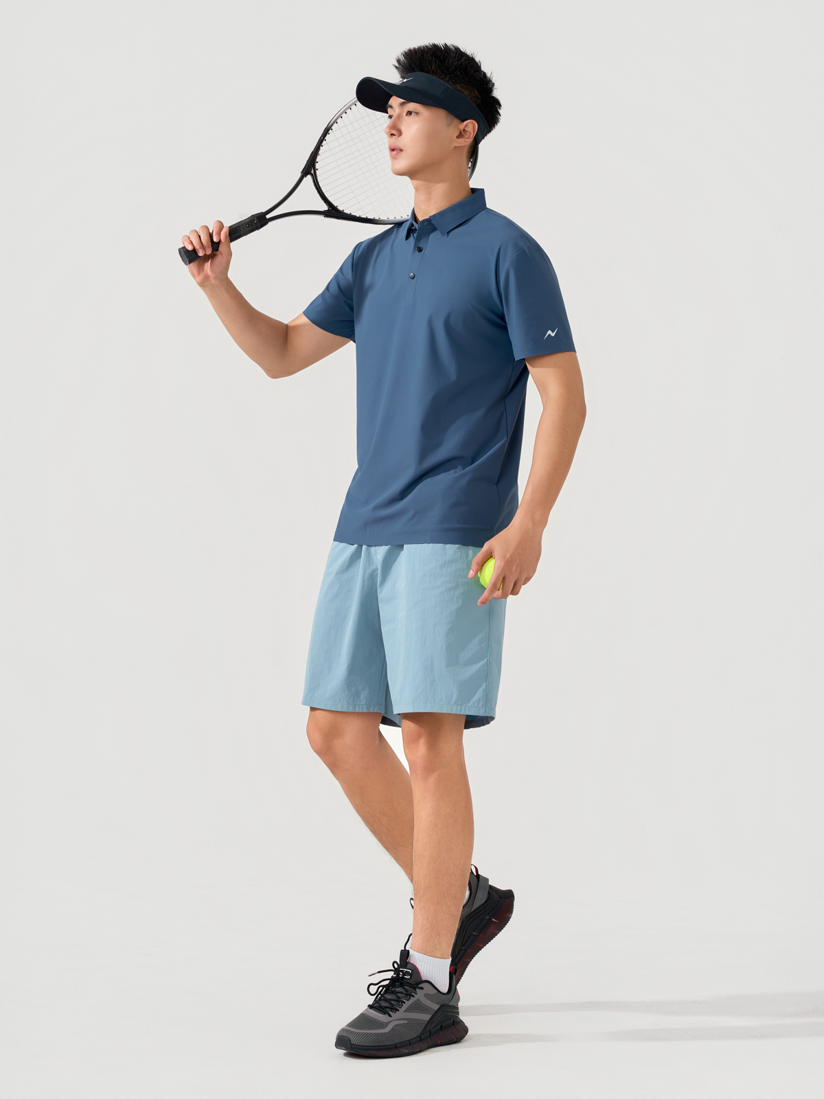 Áo Polo Thể Thao Nam NEVO Cao Cấp Phối Cúc