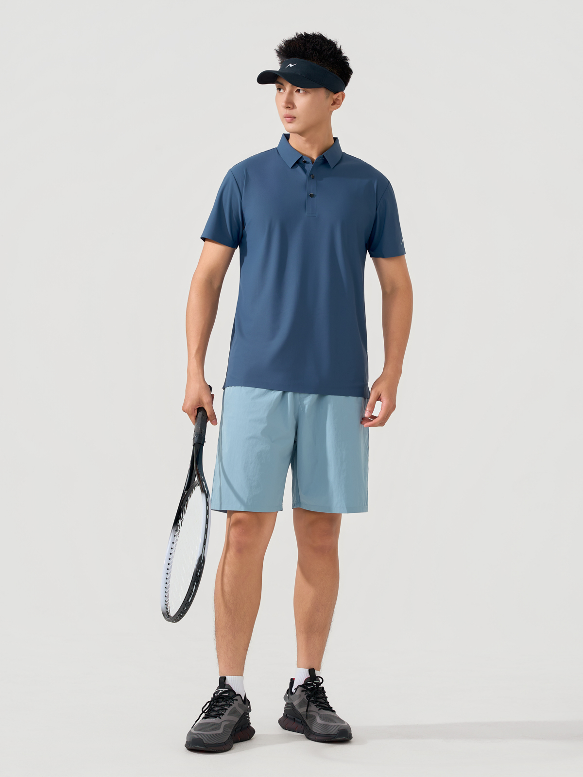 Áo Polo Thể Thao Nam NEVO Cao Cấp Phối Cúc