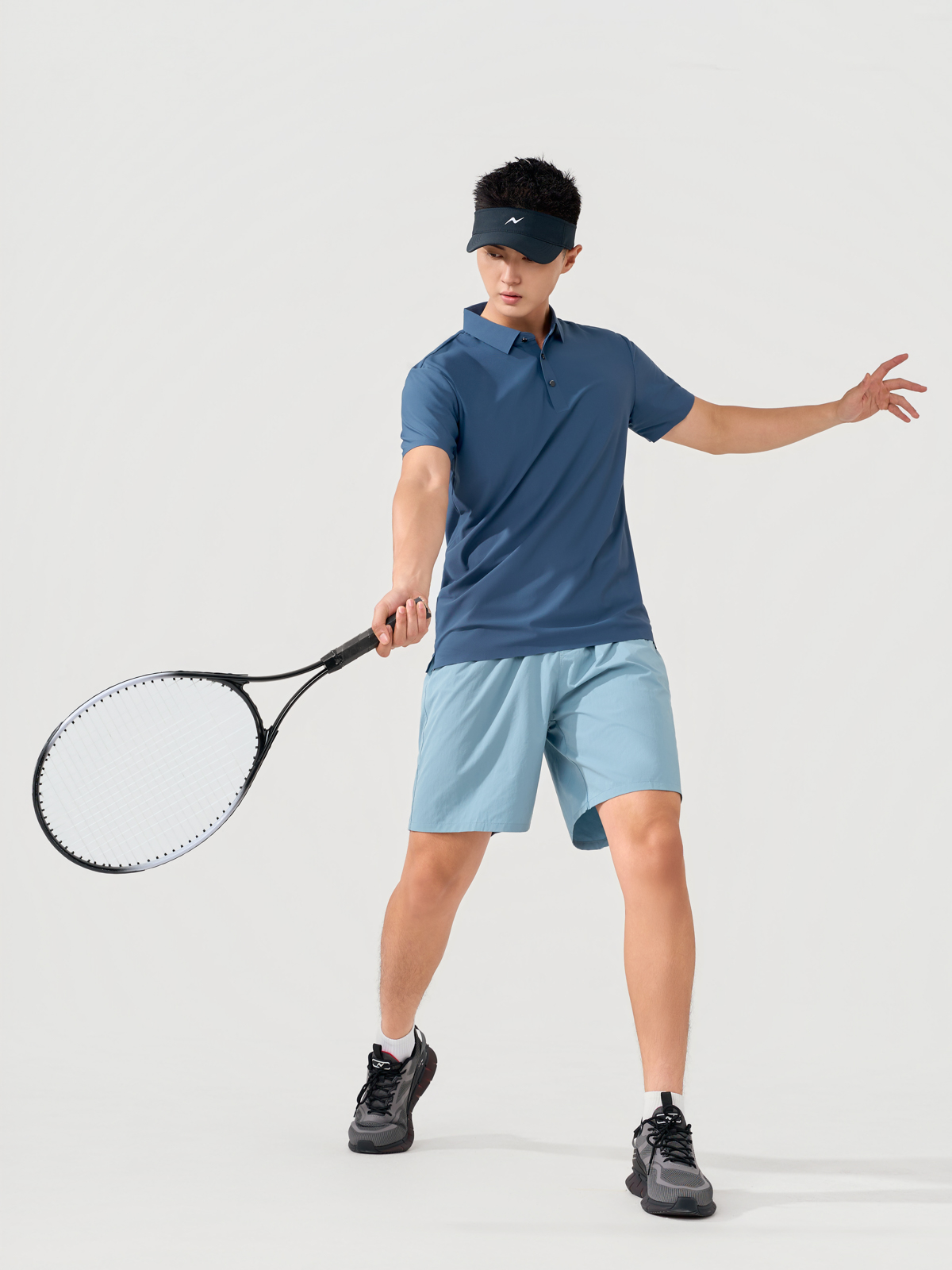 Áo Polo Thể Thao Nam NEVO Cao Cấp Phối Cúc