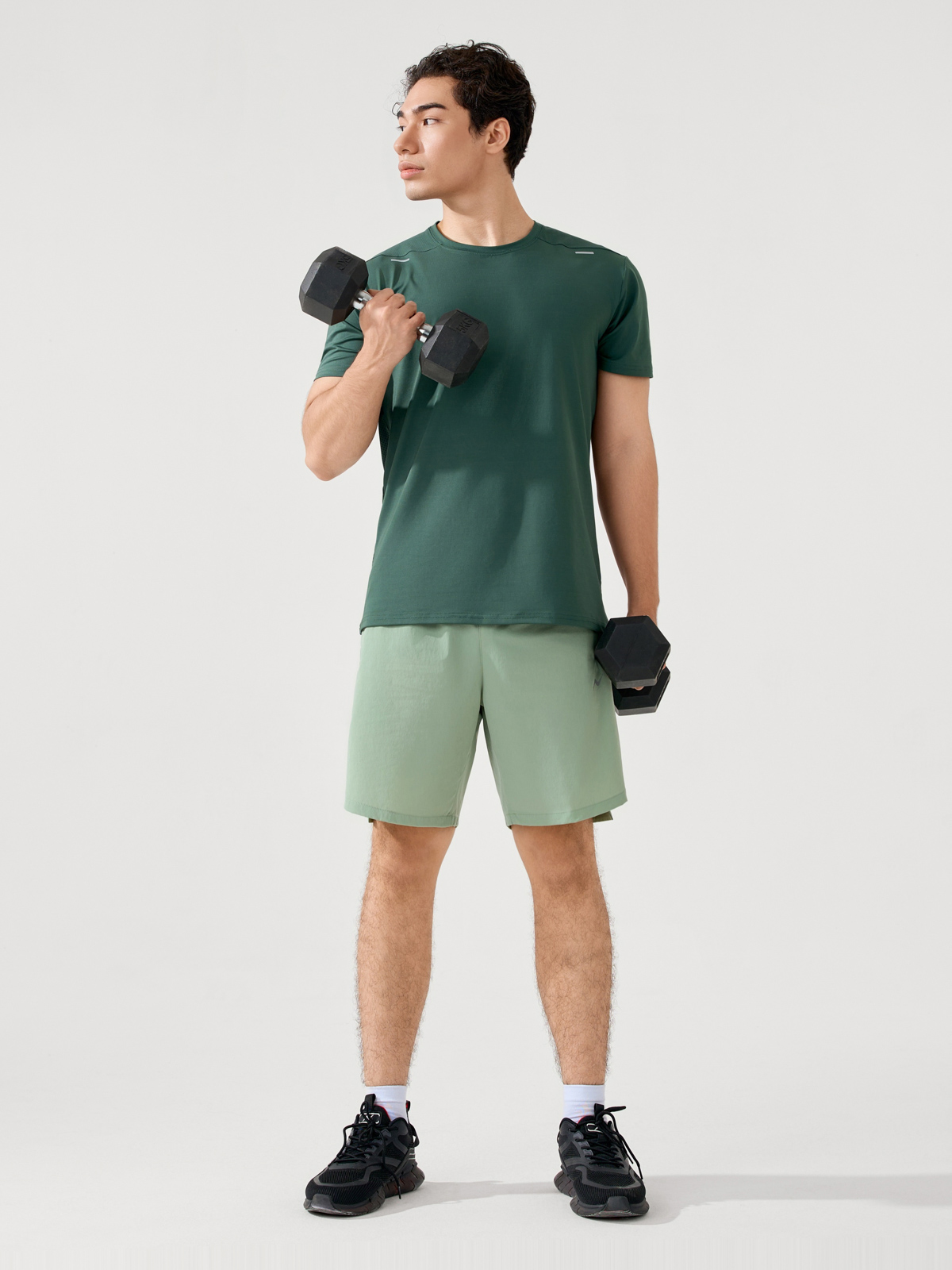 Áo Phông Thể Thao Nam Dáng Body Co Giãn