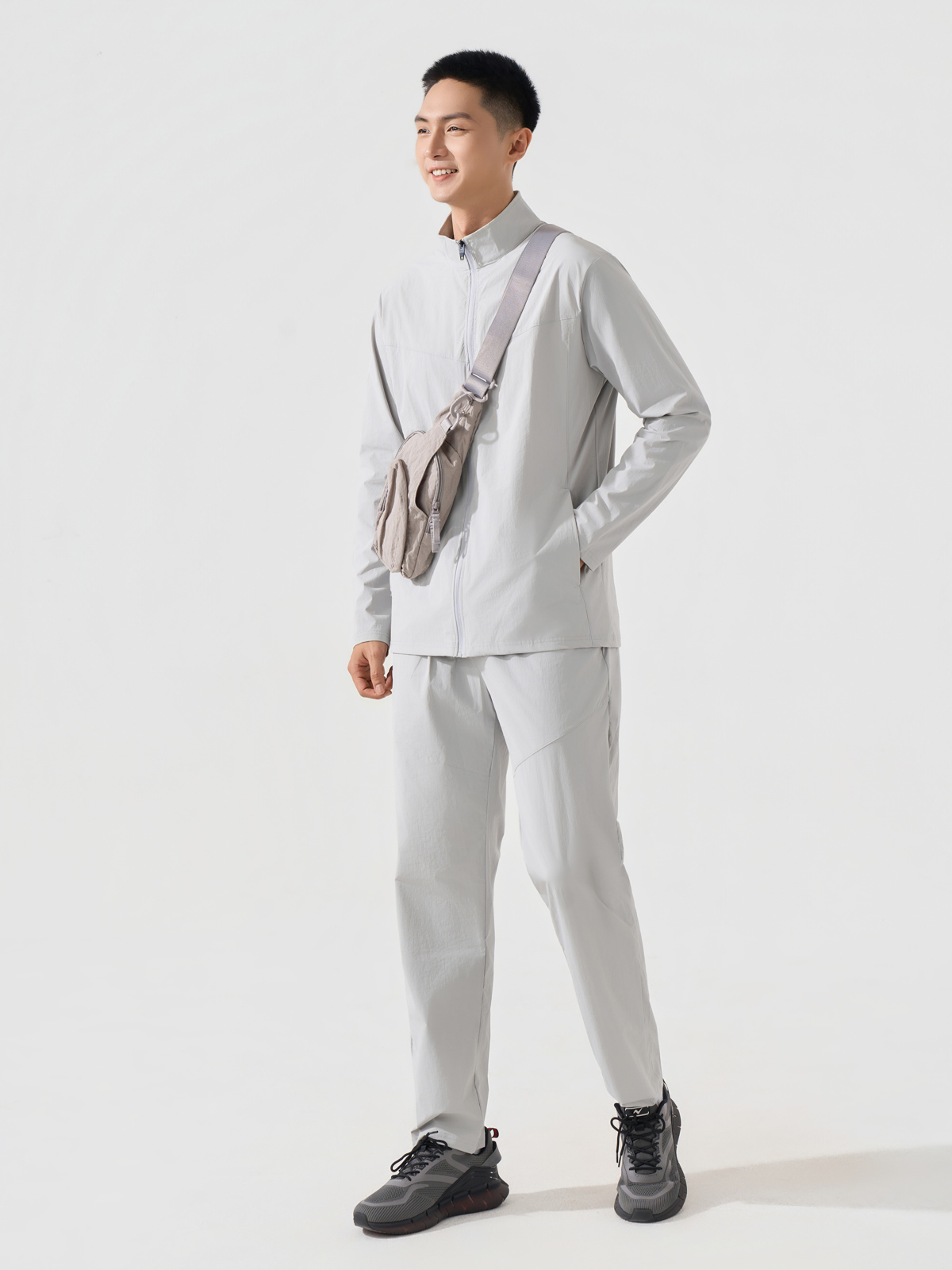 Áo Khoác Gió Thể Thao Nam Athleisure NEVO
