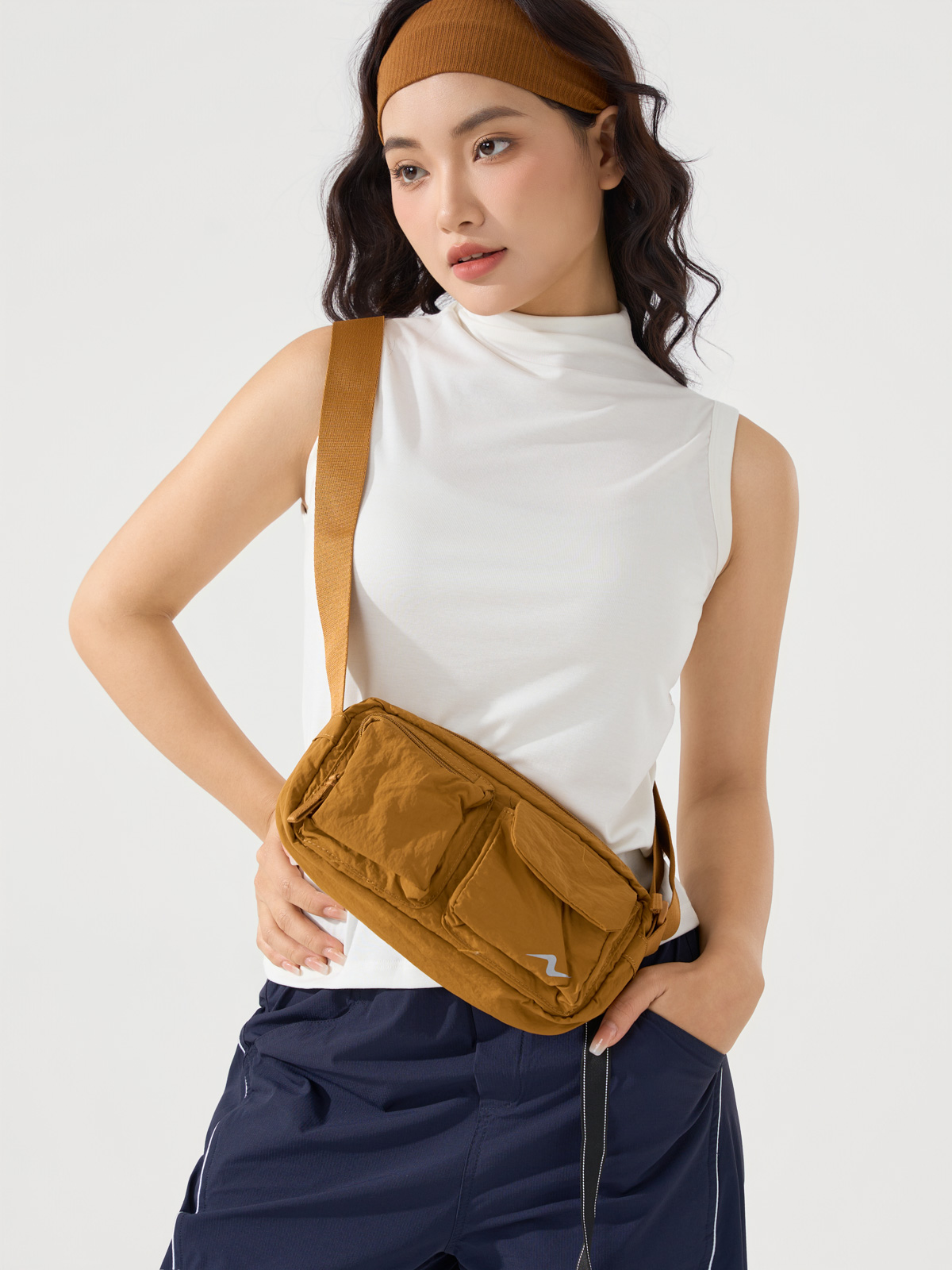 Túi Đeo Chéo Thể Thao Ngăn Hộp Tiện Dụng