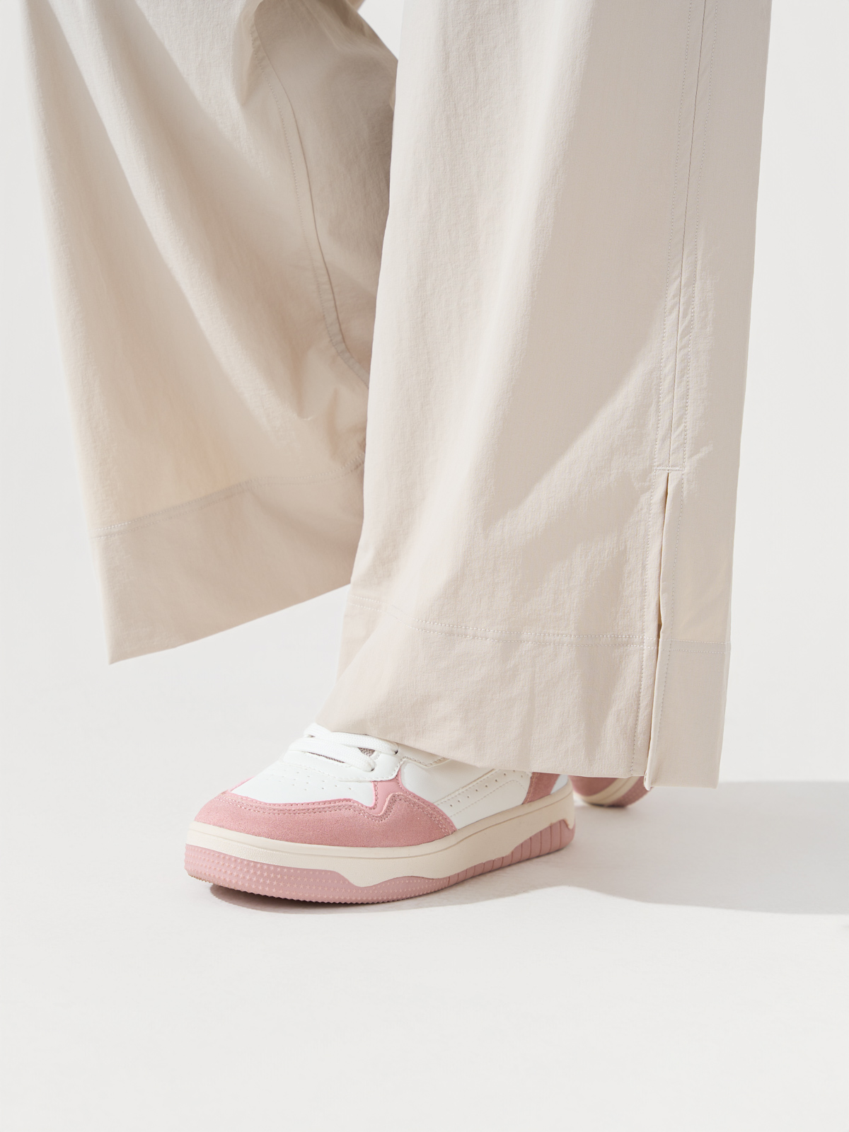 Quần Gió Dài Nữ Thể Thao Dáng Suông