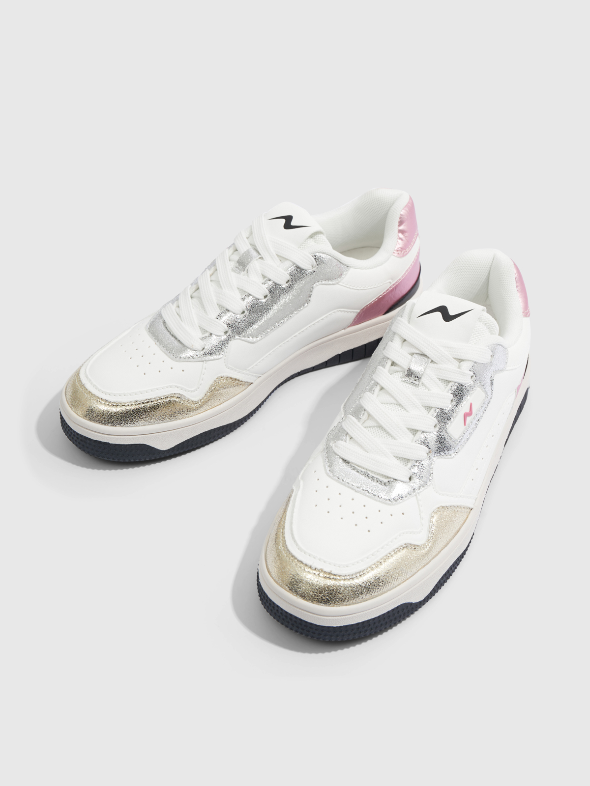 Giày Nữ Phối Da Thể Thao Women's Flexleather Sports Shoes
