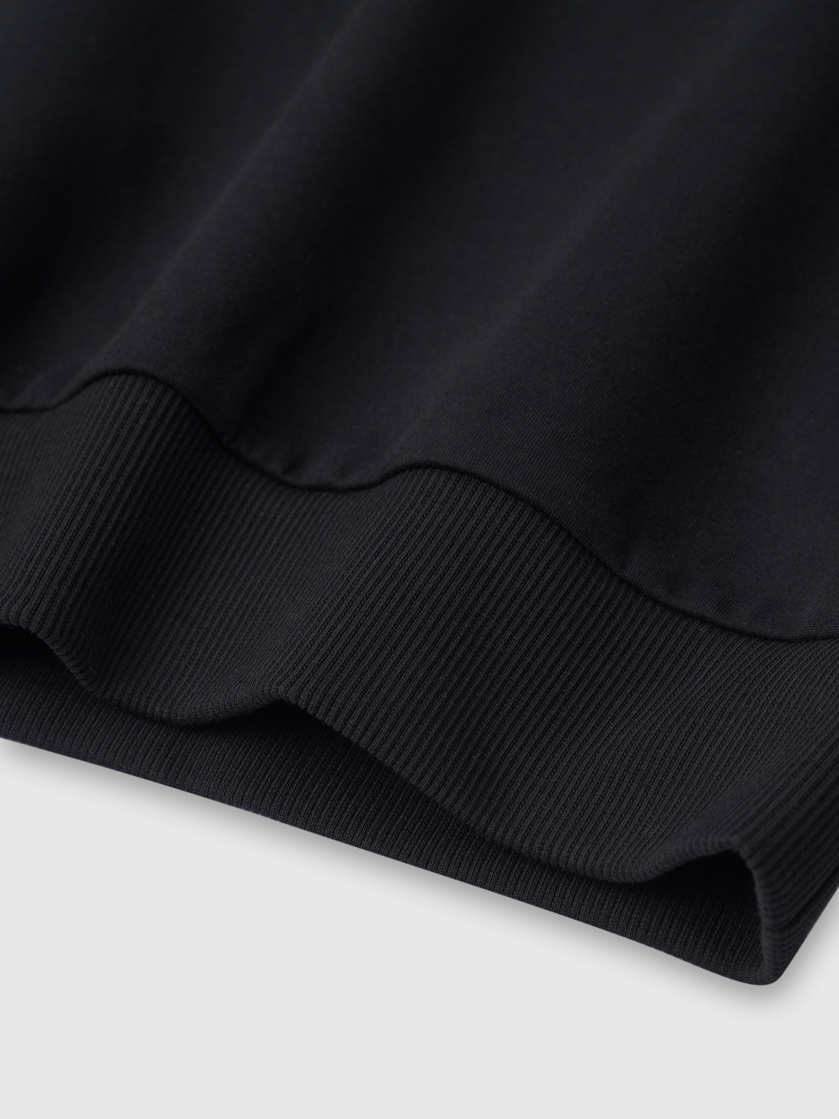 Áo Nỉ Athleisure phom croptop bo gấu