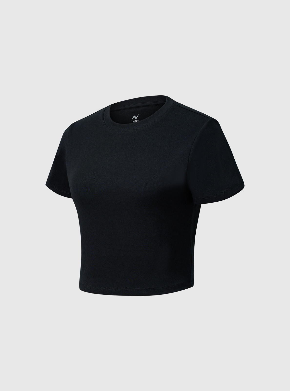 Áo thun nữ dáng croptop đàn hồi