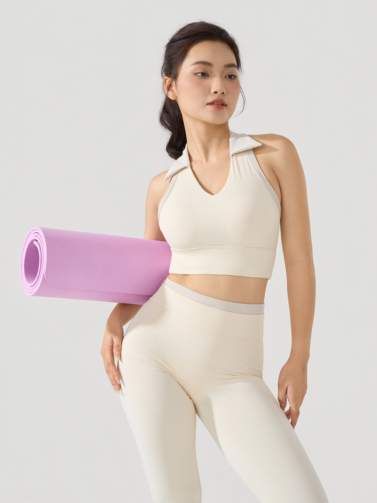 Áo Bra Thể Thao Cổ Vest Thời Trang