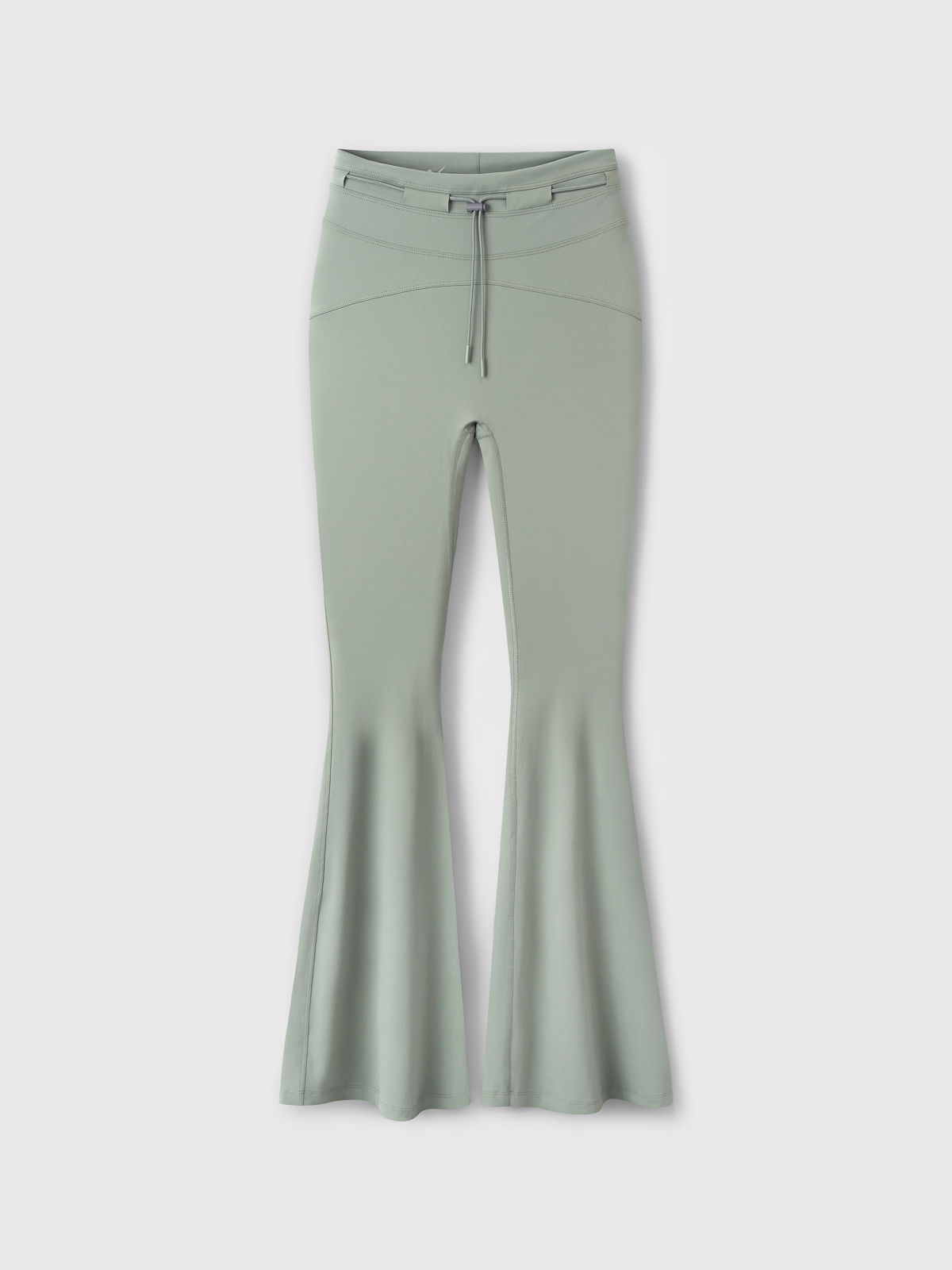 Quần Legging dài ống vẩy đai nơ