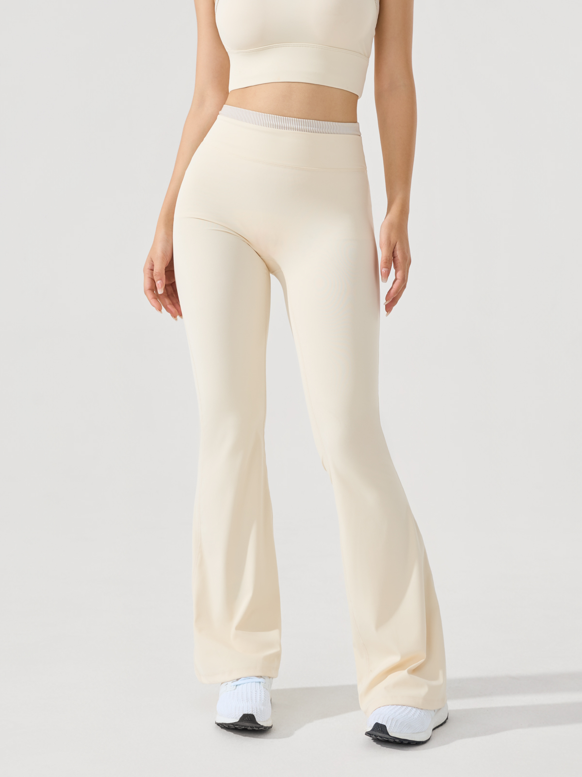 Quần Legging Dài Ống Loe Siêu Co Giãn