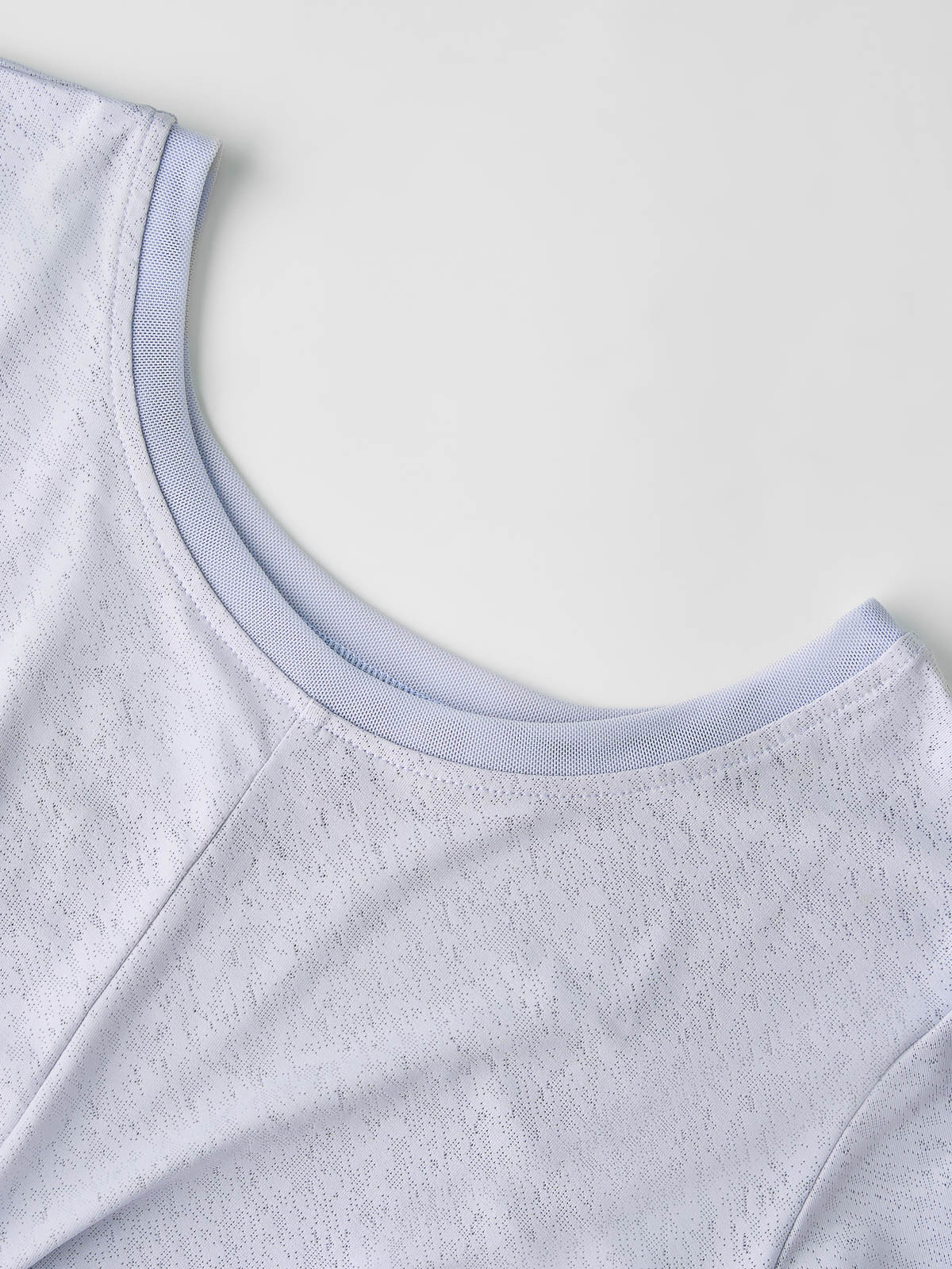 Áo Thun Thể Thao Thoáng Khí Croptop Xoắn Eo