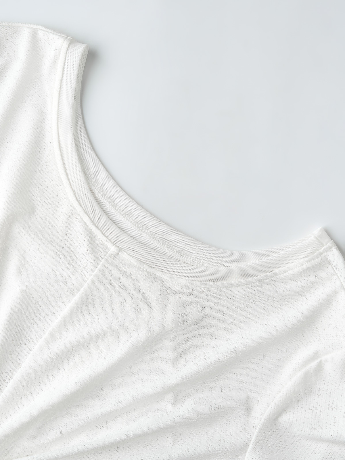 Áo Thun Thể Thao Thoáng Khí Croptop Xoắn Eo