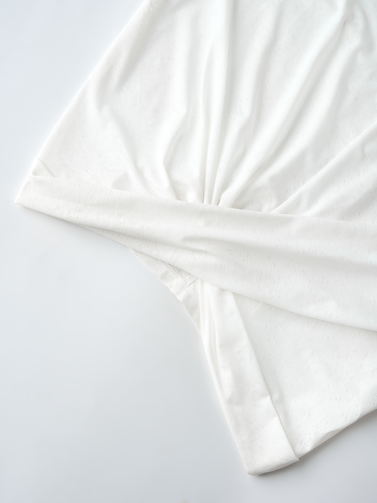 Áo Thun Thể Thao Thoáng Khí Croptop Xoắn Eo