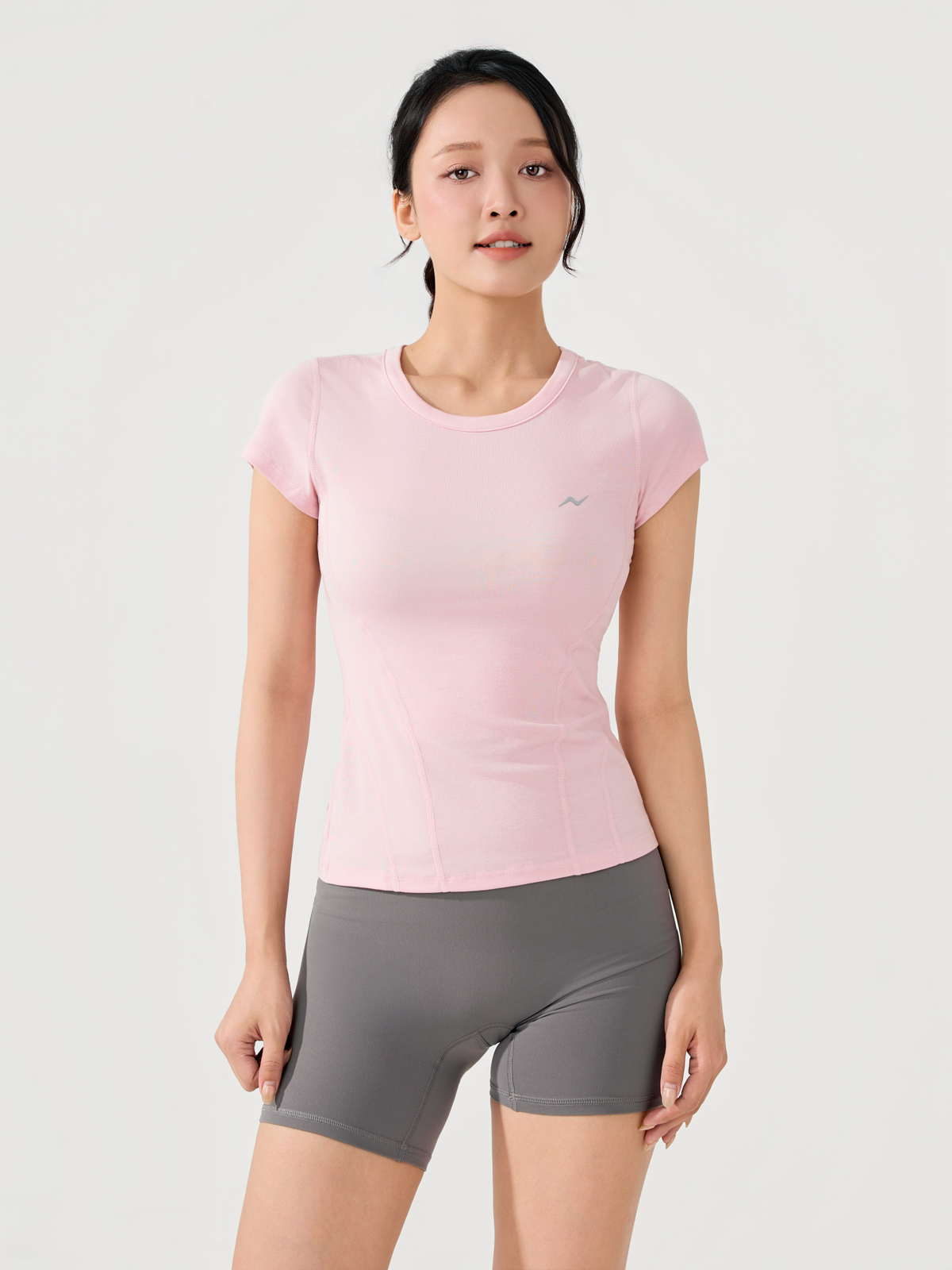 Áo thun thể thao nữ dáng ôm siêu co giãn