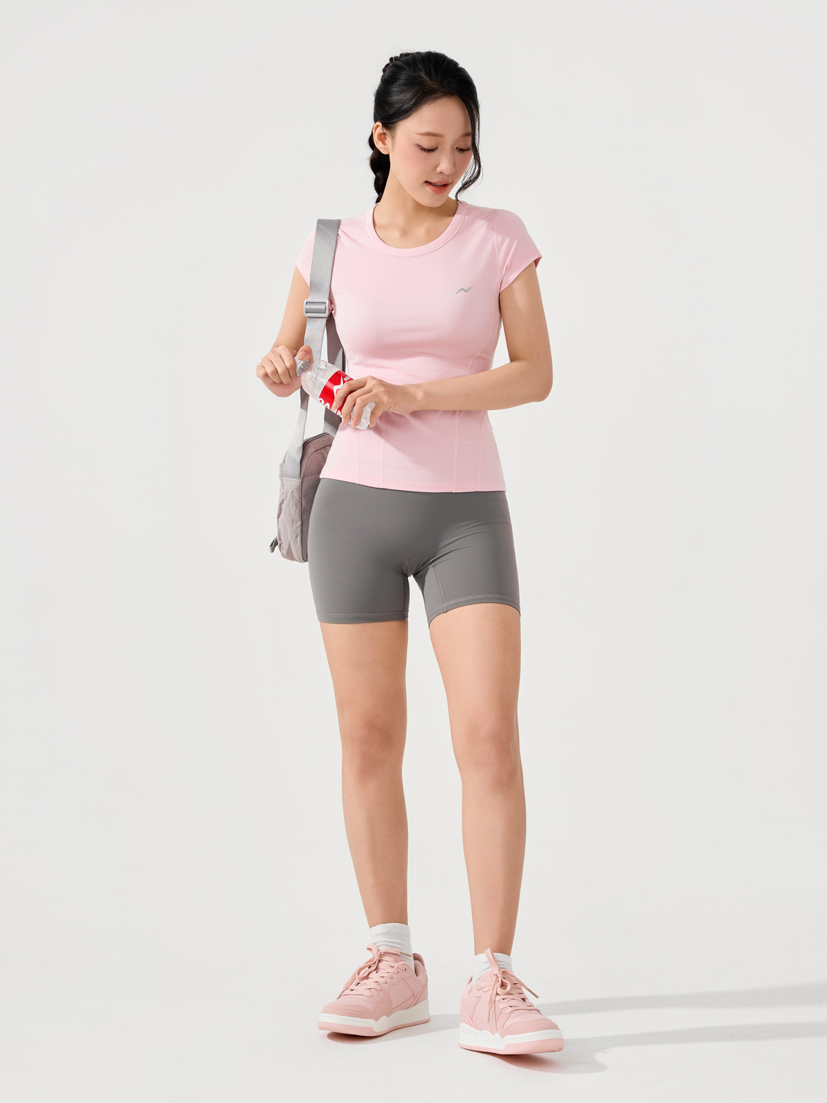 Áo thun thể thao nữ dáng ôm siêu co giãn