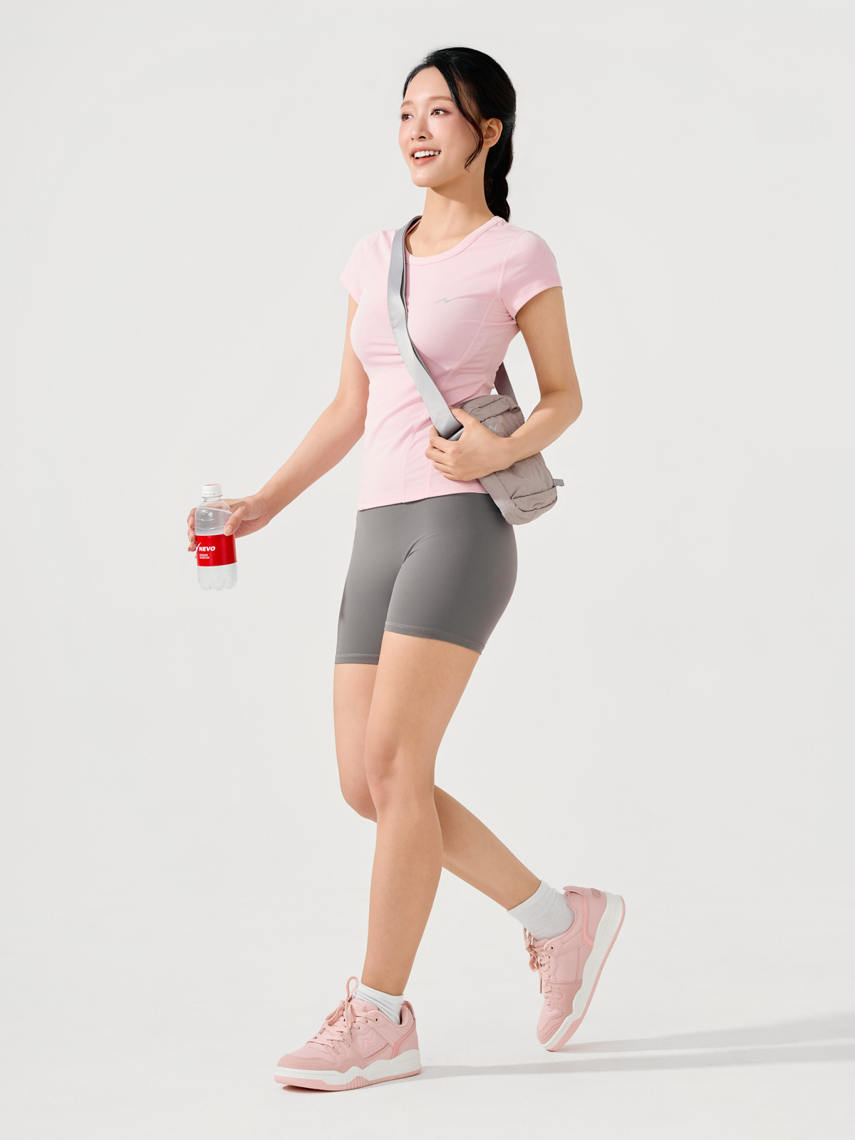 Áo thun thể thao nữ dáng ôm siêu co giãn