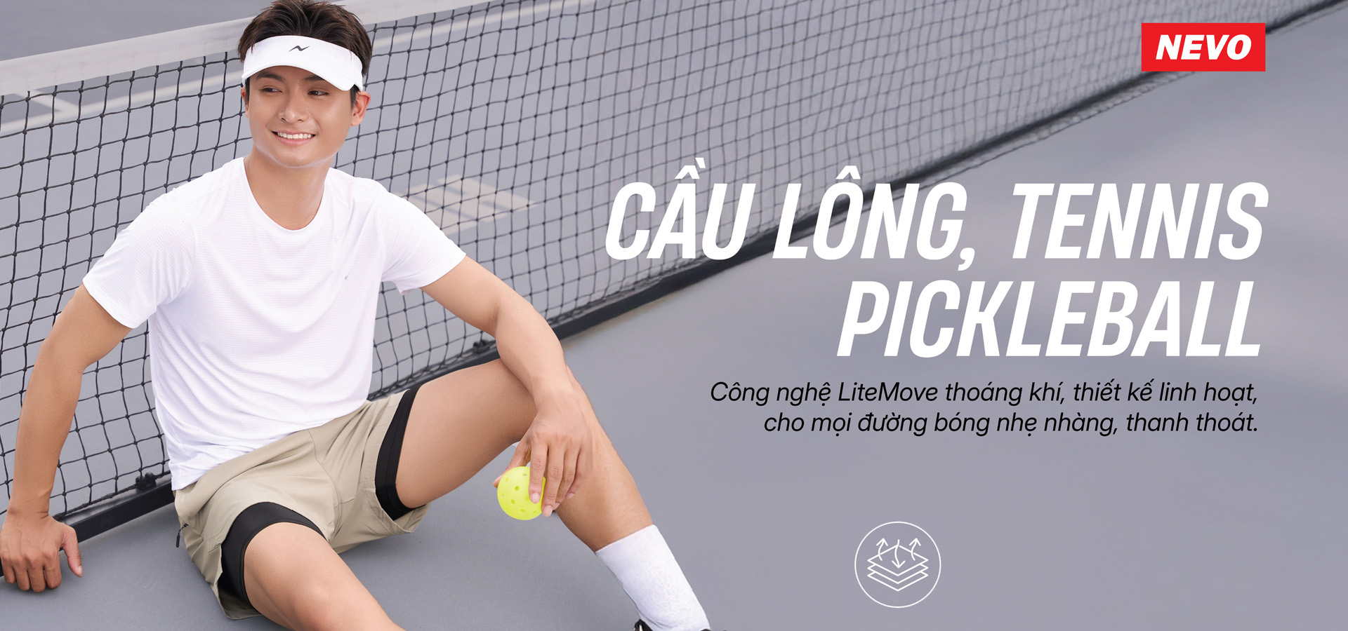 Đồ tập cầu lông, tennis, pickleball