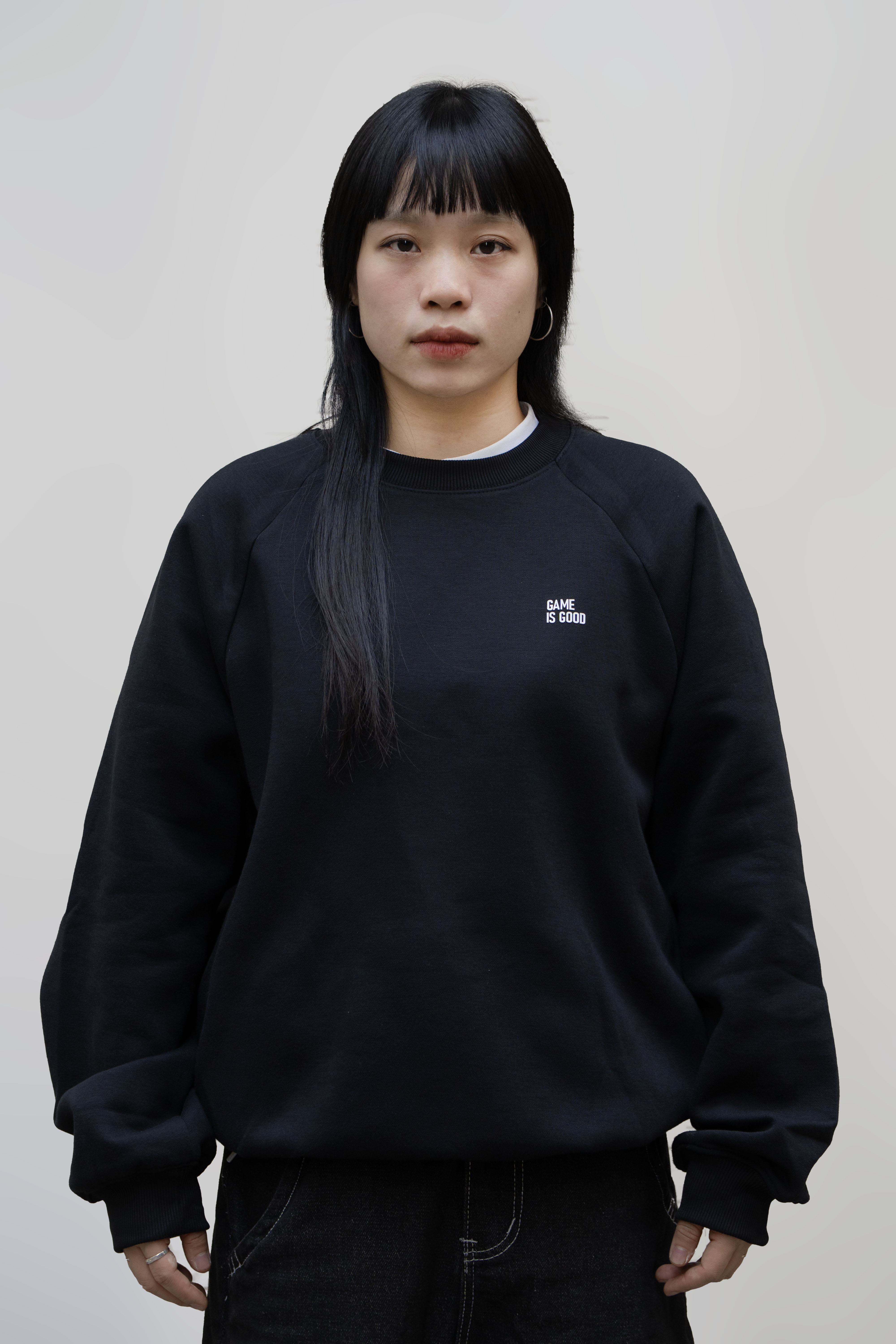 [Deal mở bán] Áo Sweater GIG AMNIS Nỉ Bông Cao Cấp Form Boxy Nam Nữ Unisex