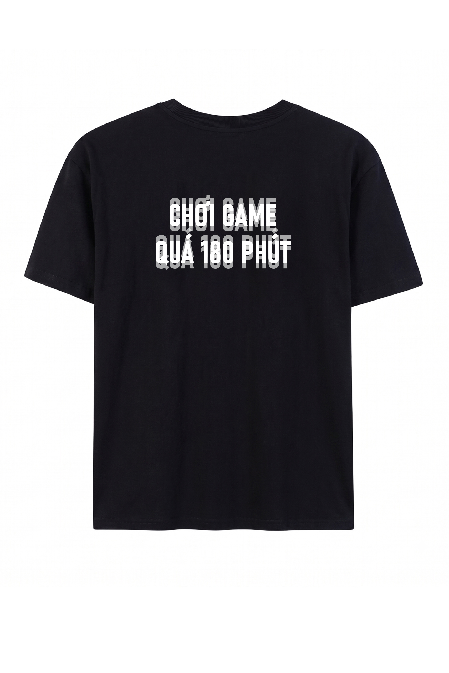 [GIG Store] Áo Thun Cotton Unisex Nam Nữ "Chơi Game Quá 180 Phút"