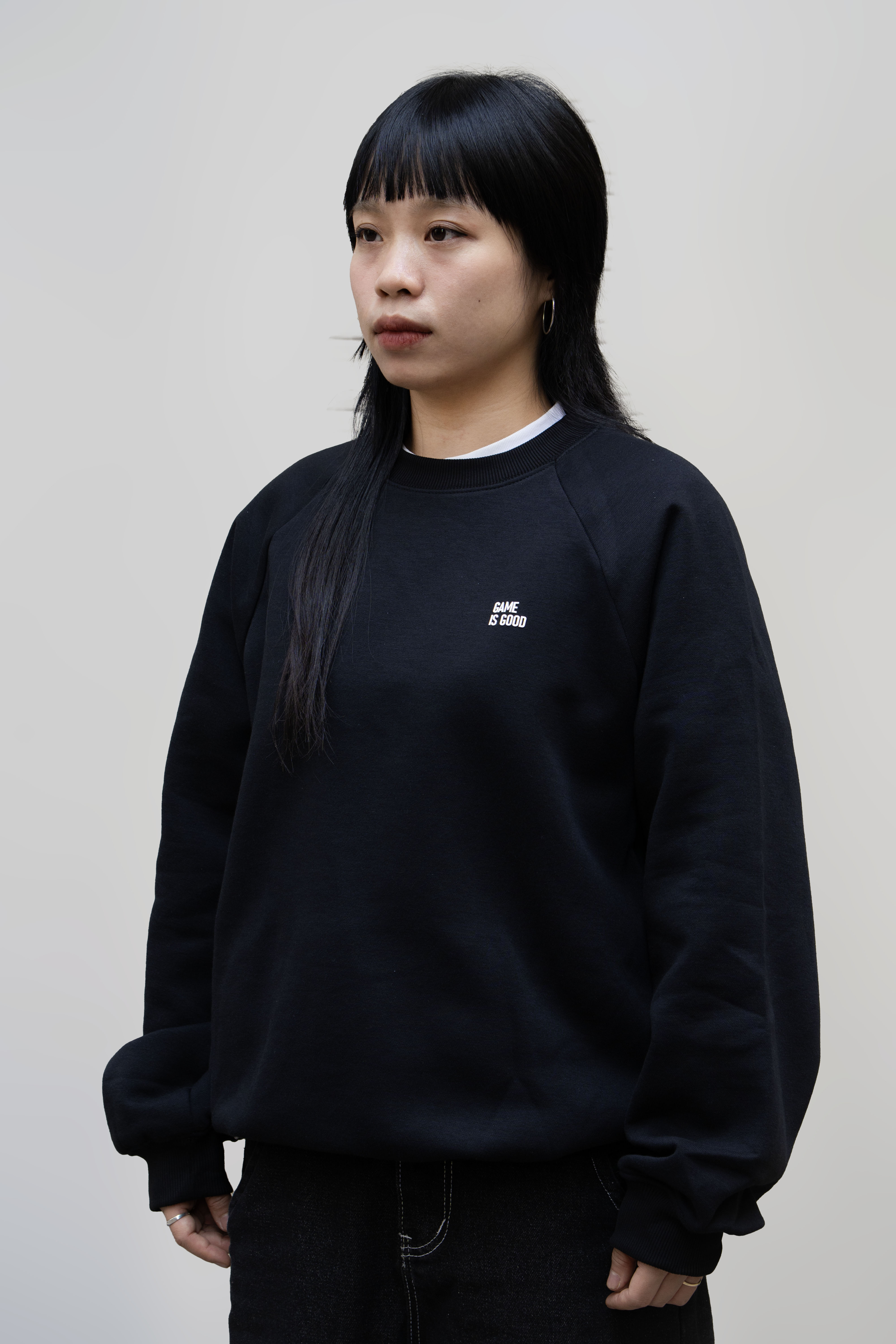 [Deal mở bán] Áo Sweater GIG AMNIS Nỉ Bông Cao Cấp Form Boxy Nam Nữ Unisex