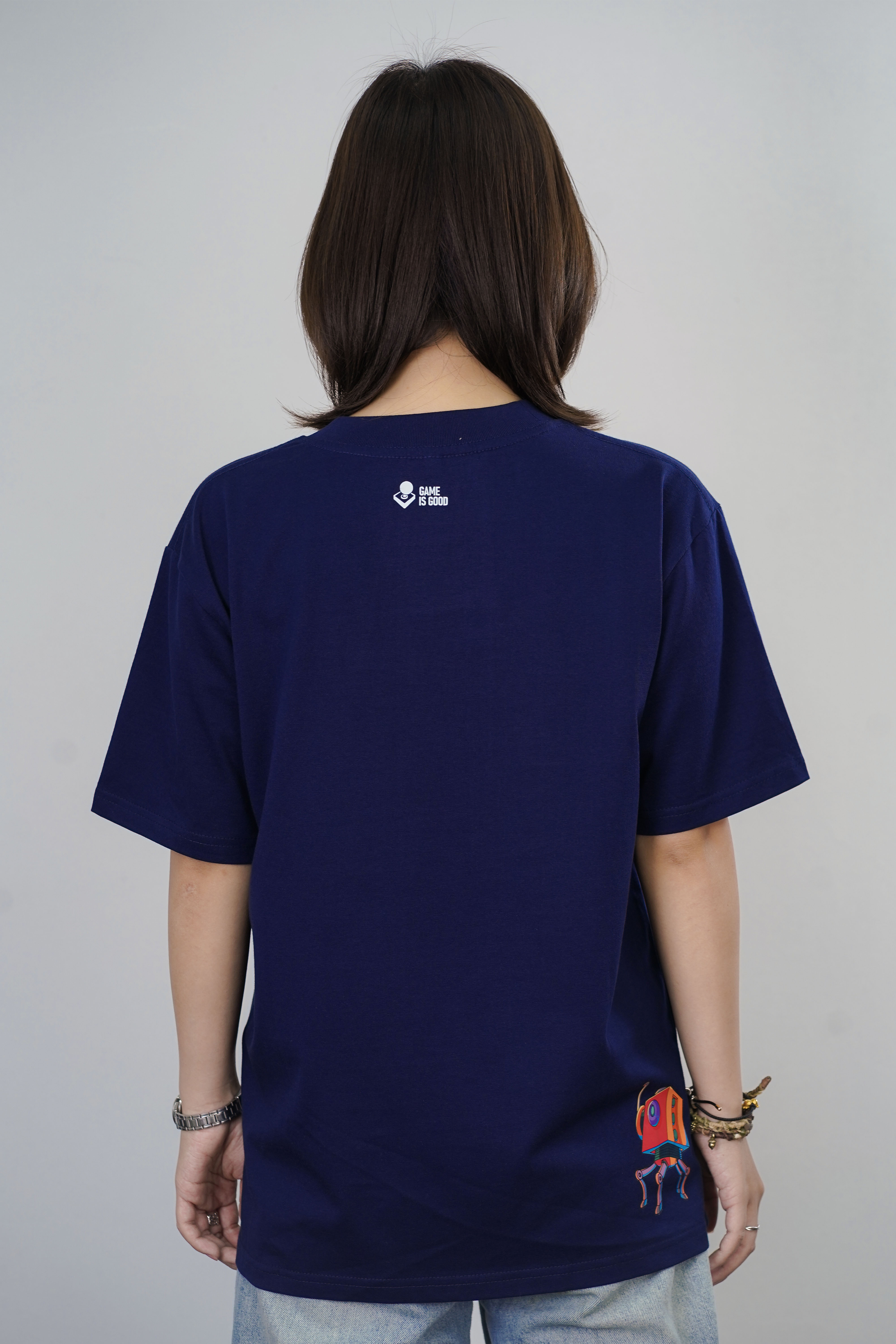 [BST Nối] Áo Phông Cotton In Hình Trò Chơi Dân Gian Nhảy Dây