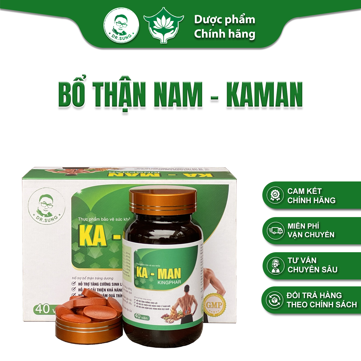 BỔ THẬN KAMAN - Dr. Sung