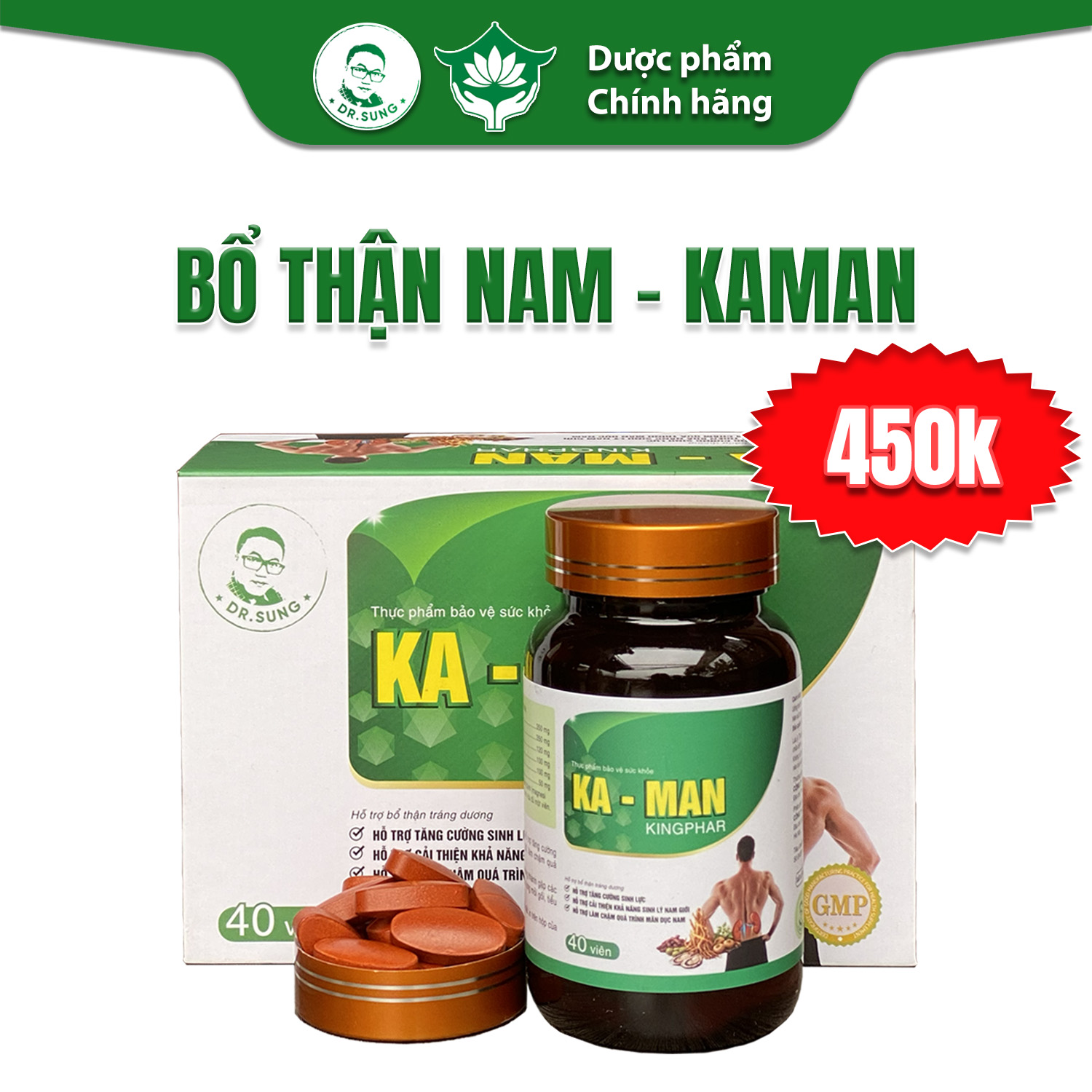 BỔ THẬN KAMAN - Dr. Sung