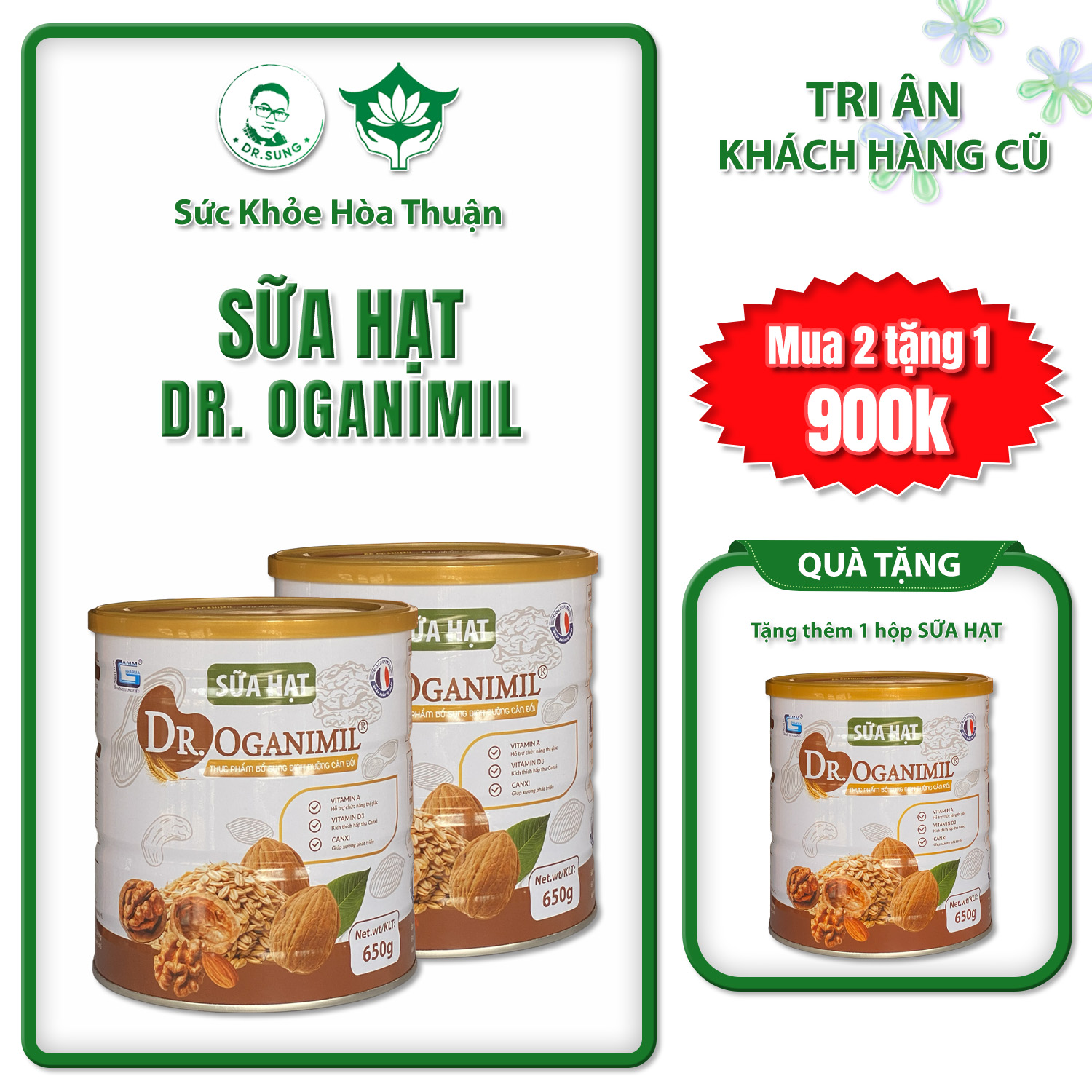 SỮA HẠT - Dr. Sung