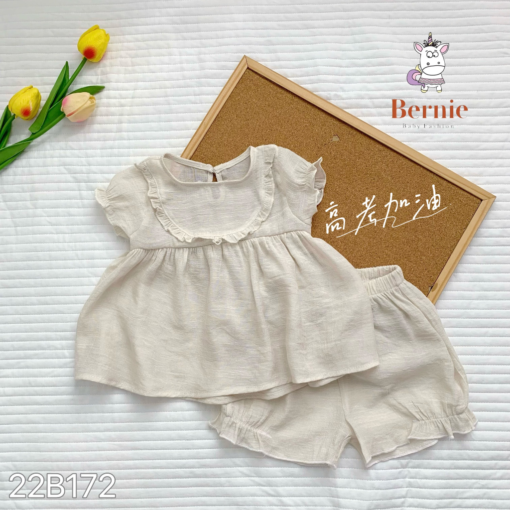 Bộ đũi babydoll bé gái Bernie