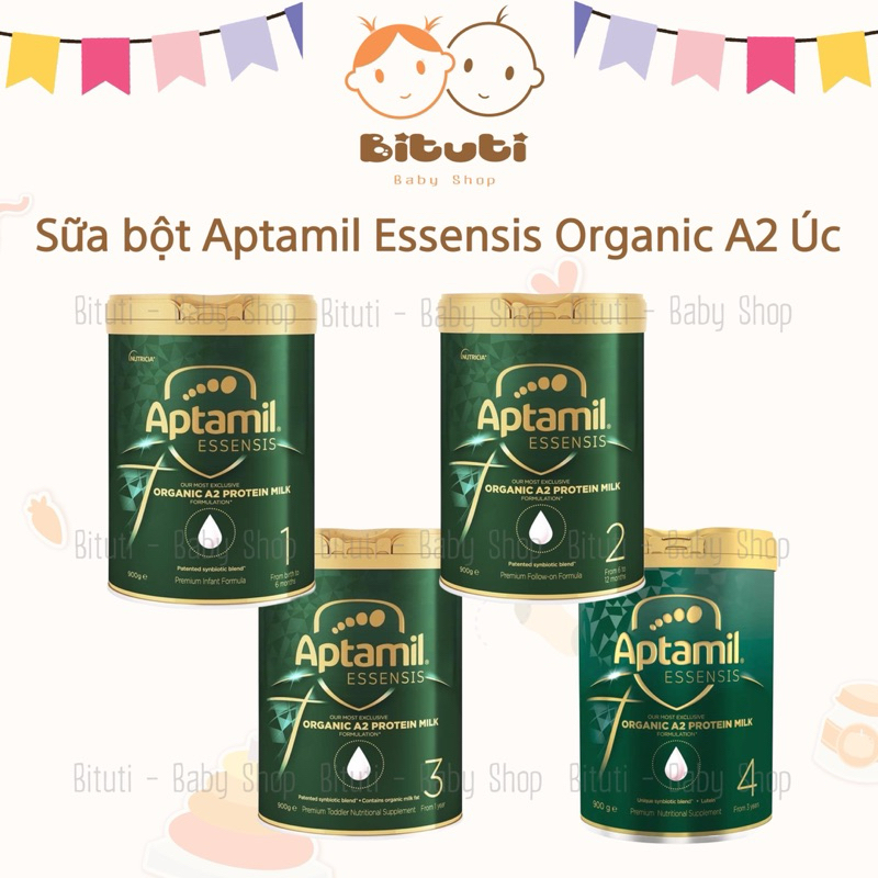 Sữa Aptamil Essensis Organic A2 Úc hộp 900gr