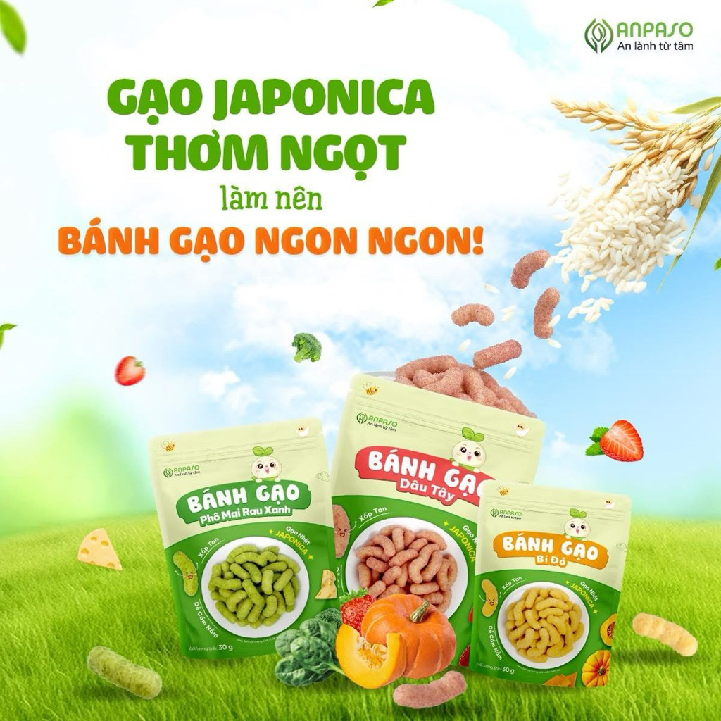Bánh gạo hình que Anpaso