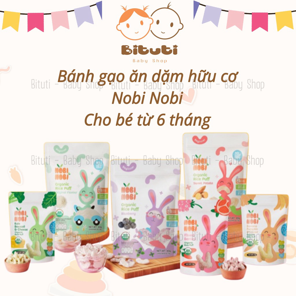 Bánh gạo Nobi Nobi