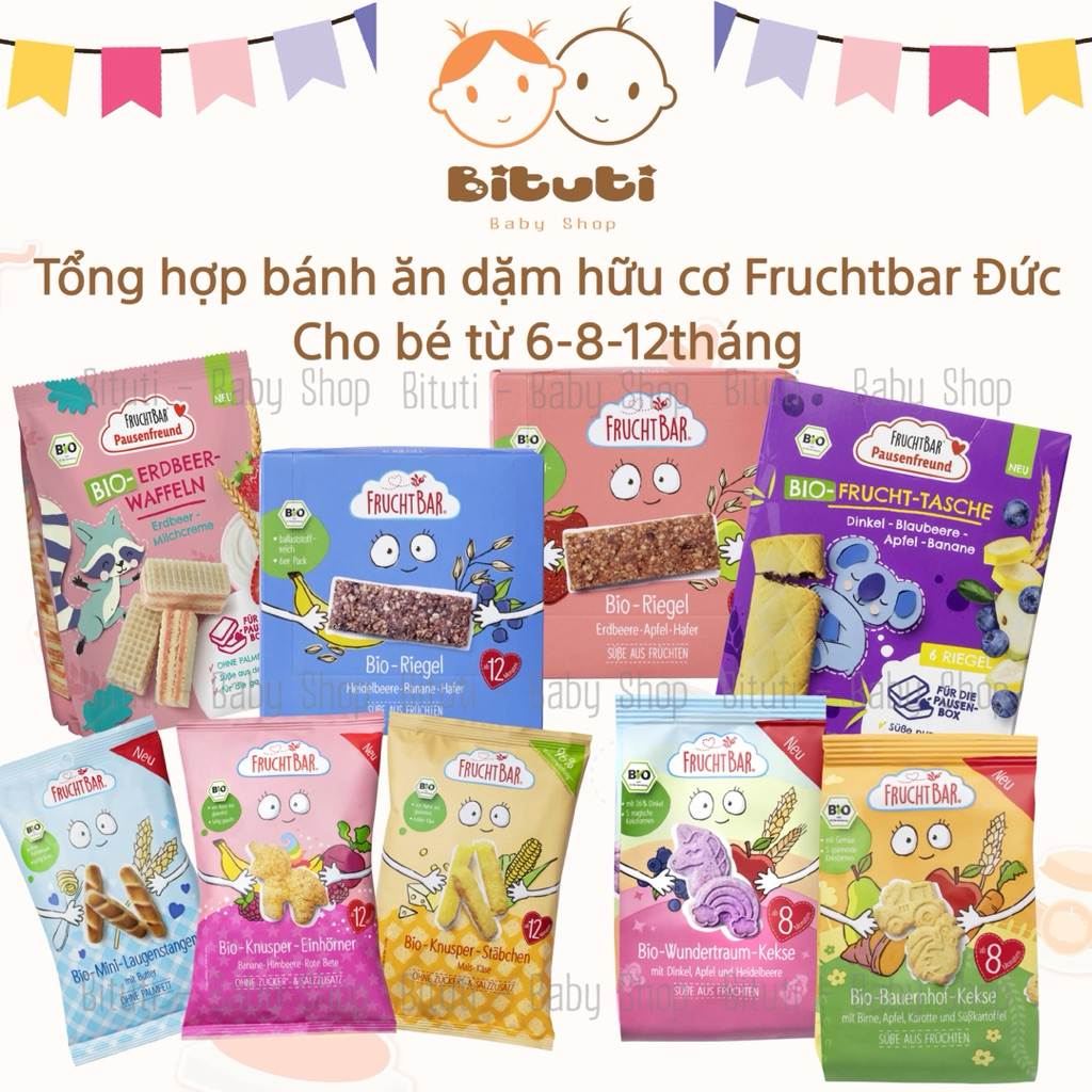 Bánh ăn dặm hữu cơ Fruchtbar